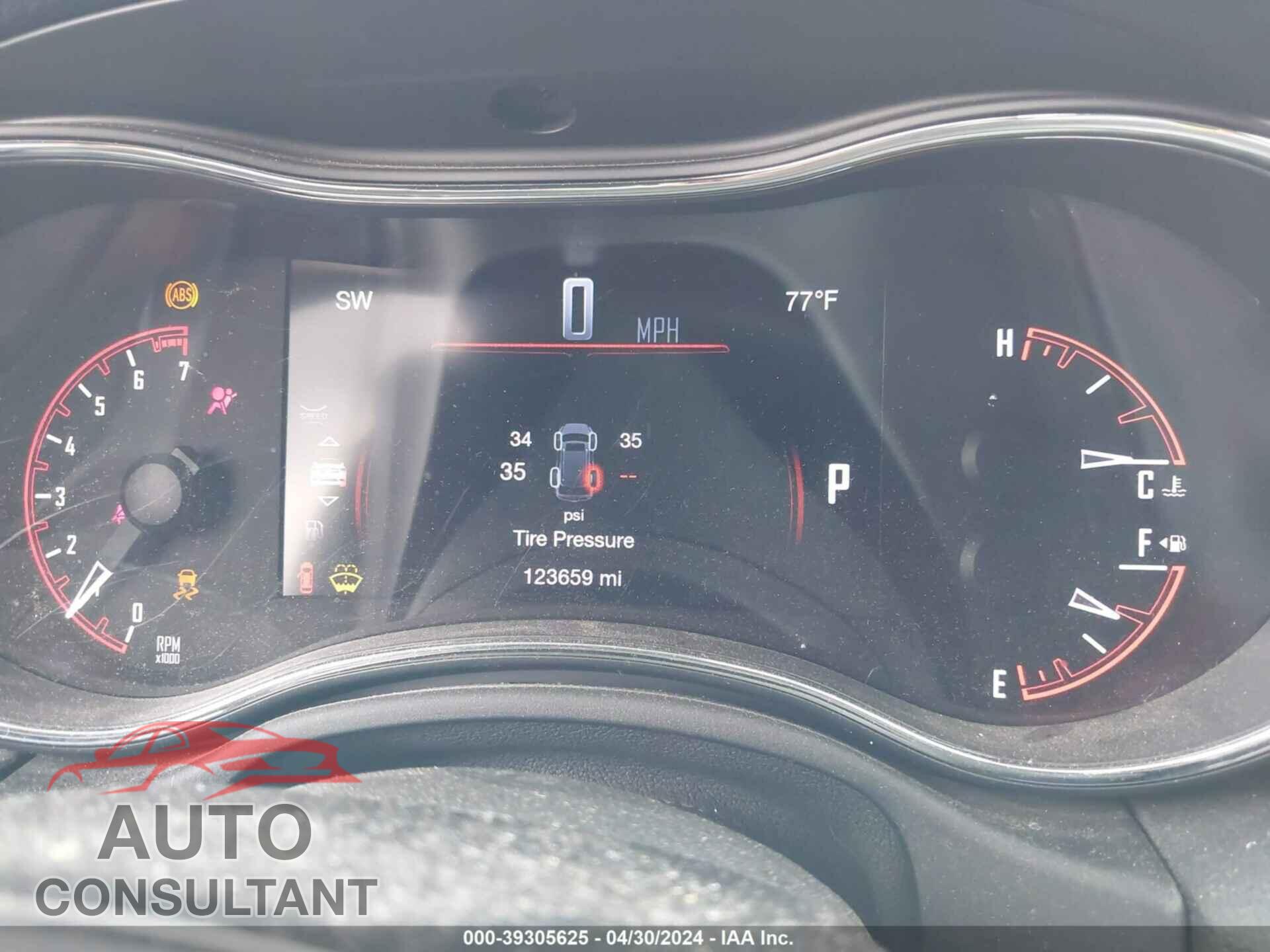 DODGE DURANGO 2016 - 1C4RDJDG1GC413076