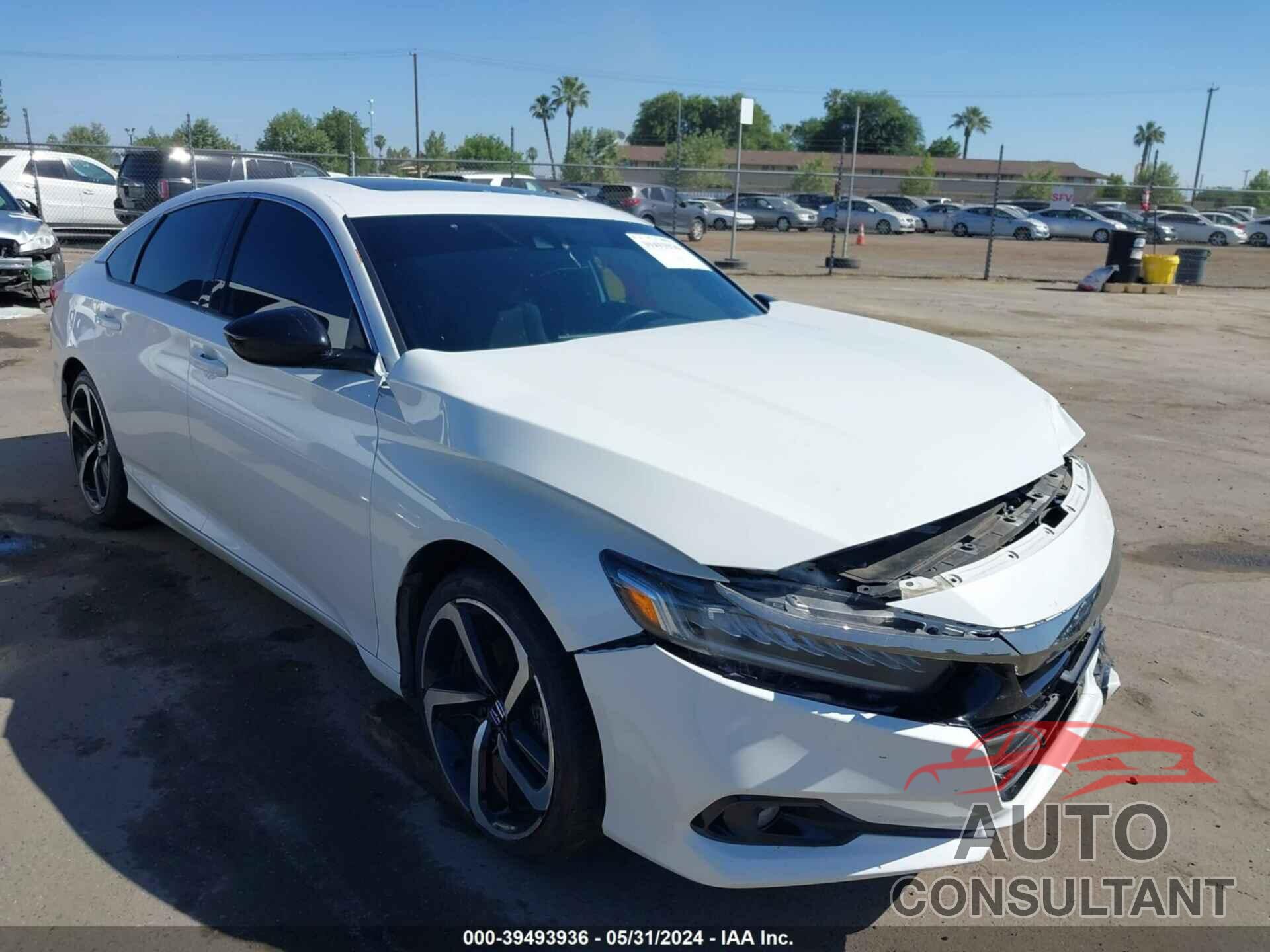 HONDA ACCORD 2021 - 1HGCV2F39MA010023