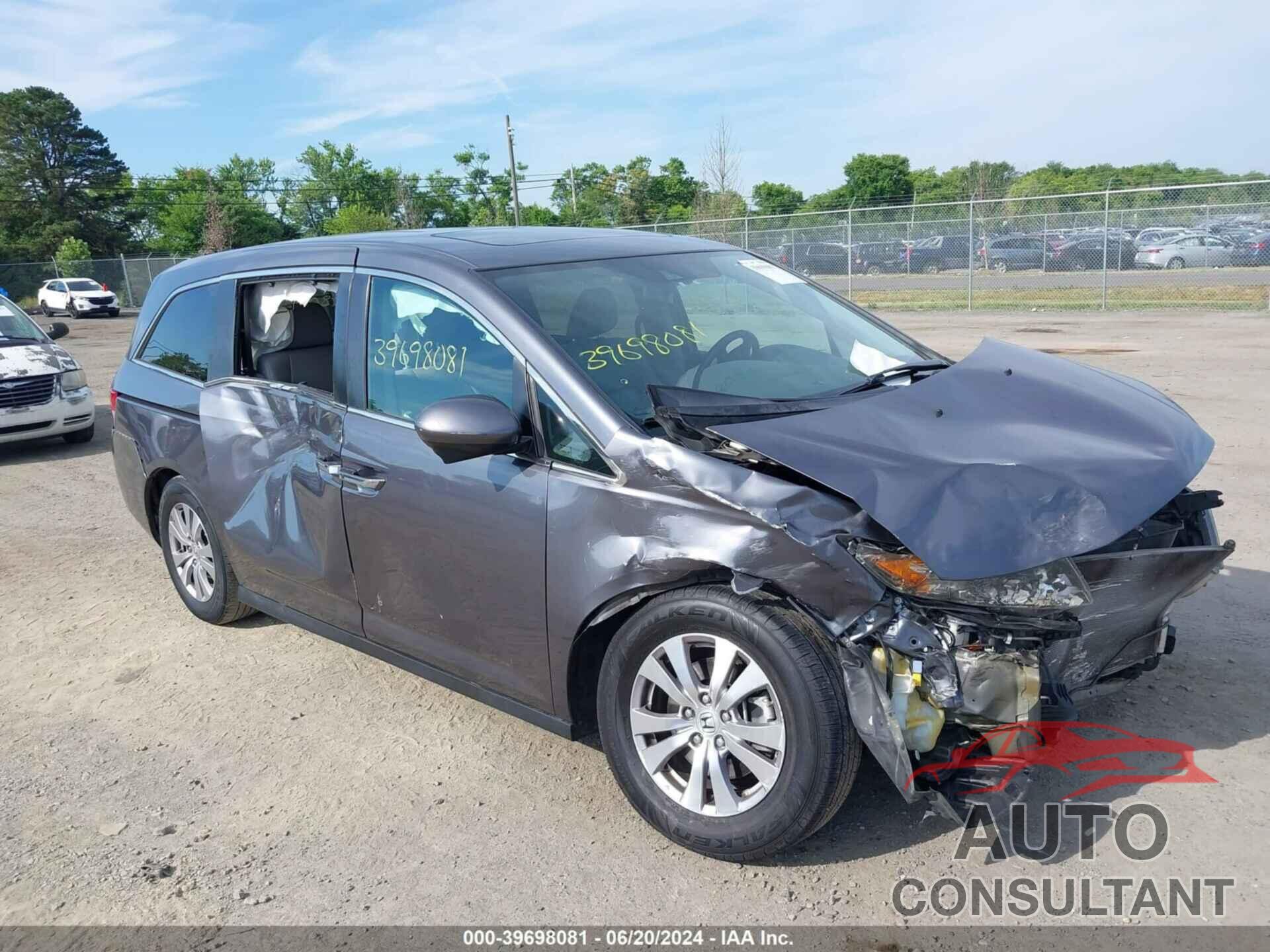 HONDA ODYSSEY 2017 - 5FNRL5H61HB008514