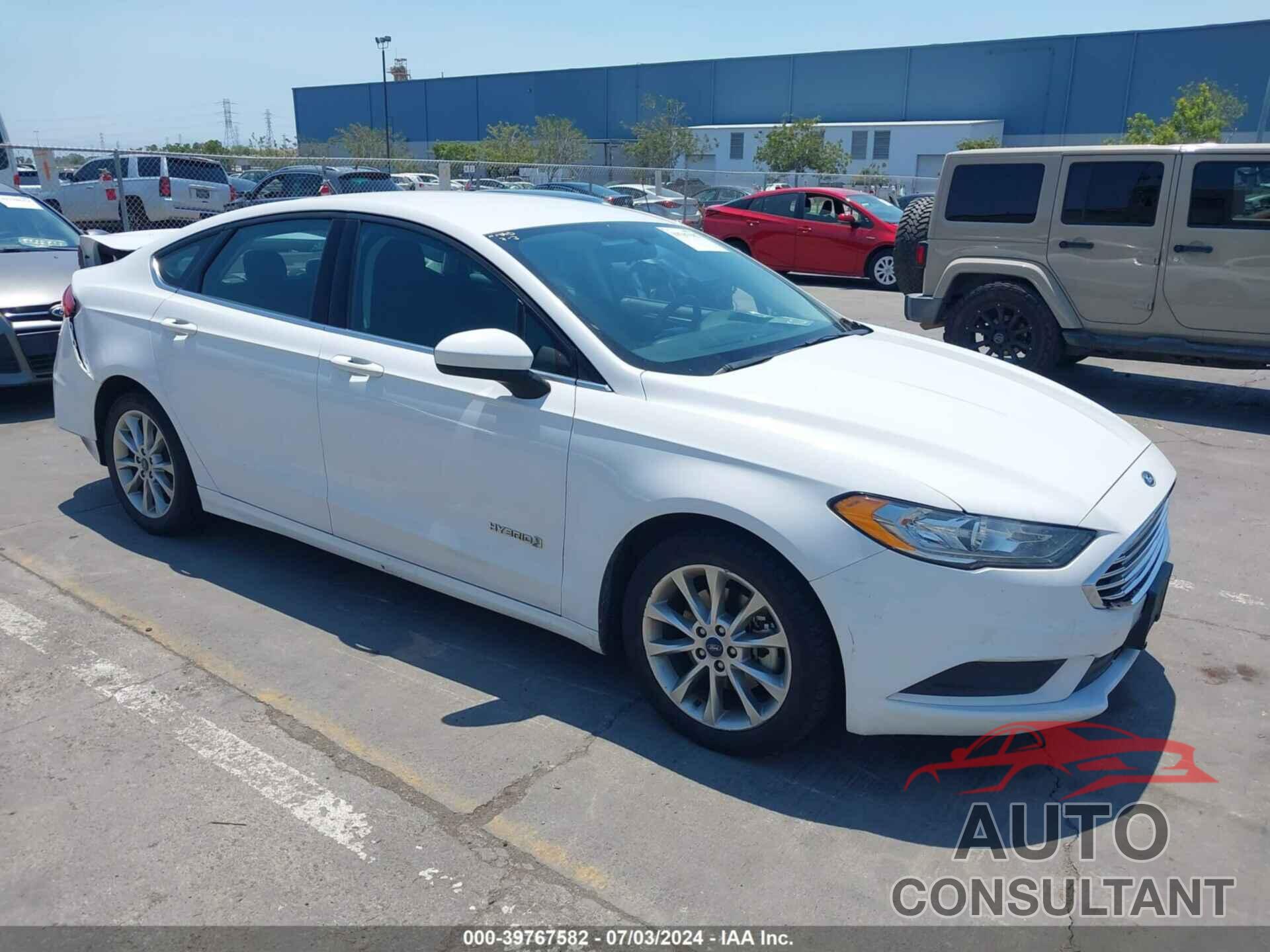 FORD FUSION HYBRID 2017 - 3FA6P0LU6HR385568