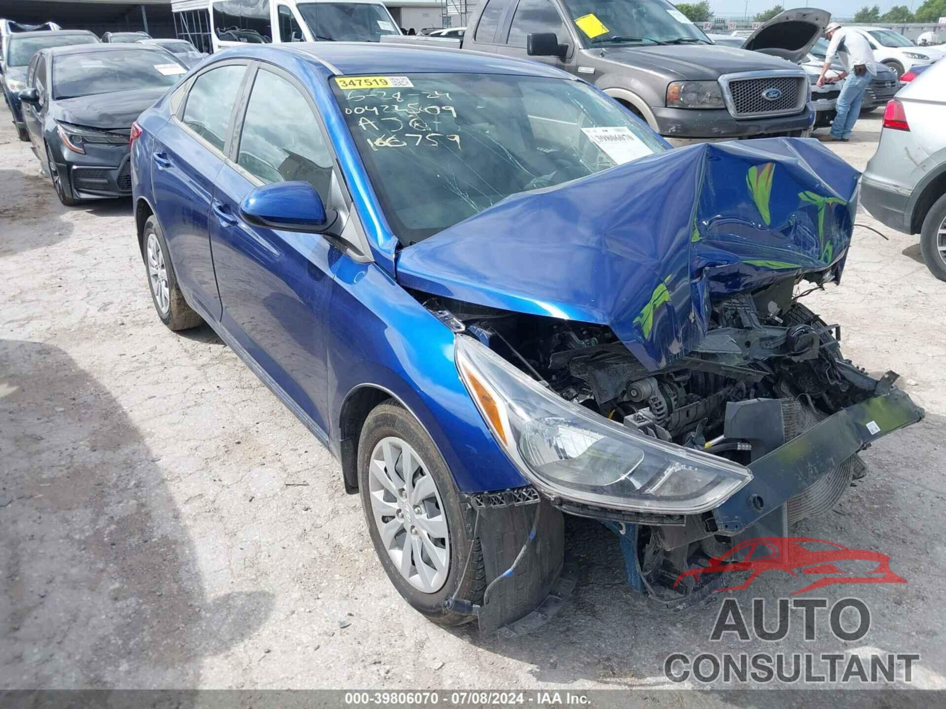 HYUNDAI ACCENT 2022 - 3KPC24A60NE166759