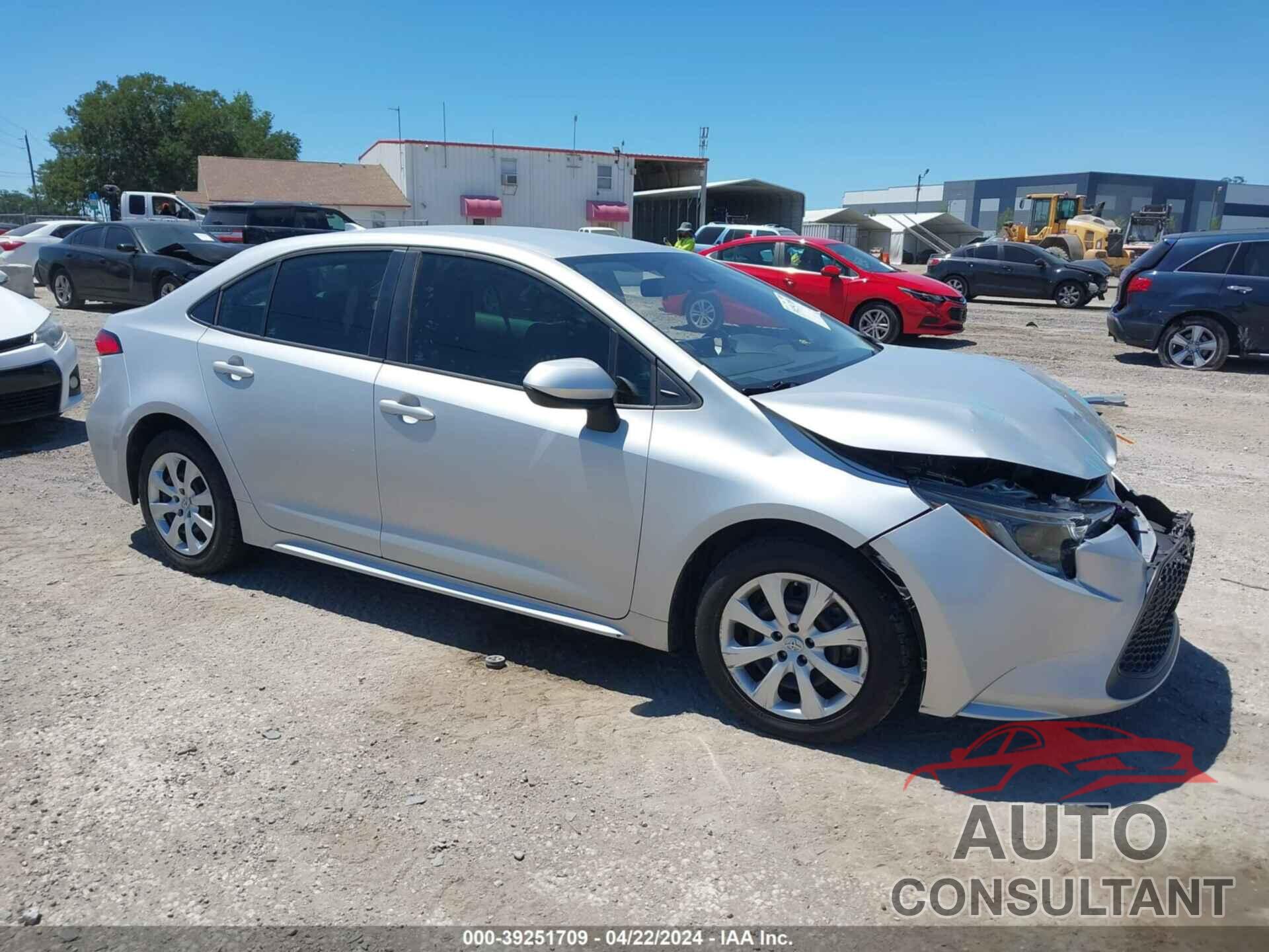 TOYOTA COROLLA 2020 - 5YFEPRAE7LP083517