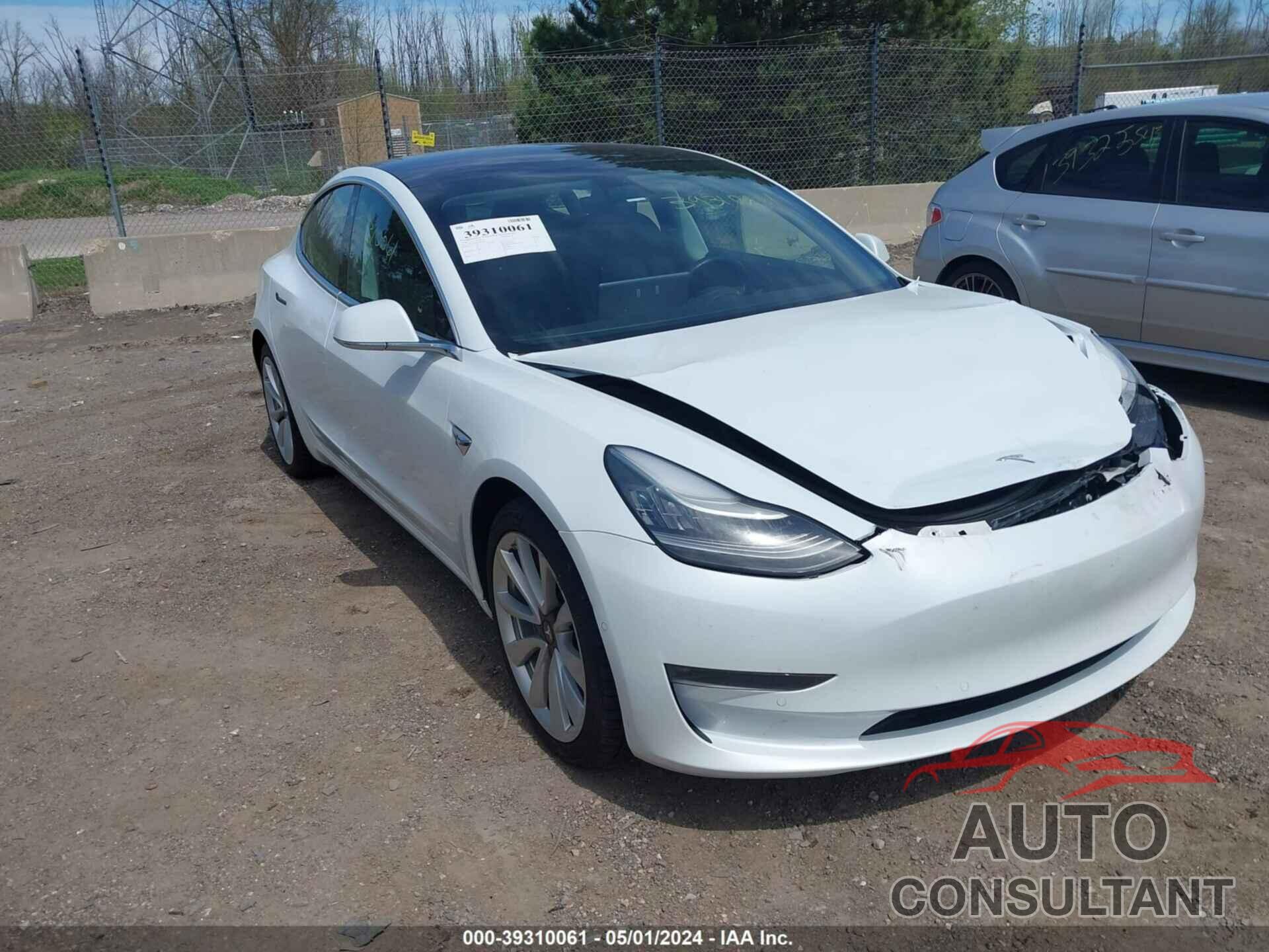 TESLA MODEL 3 2018 - 5YJ3E1EB2JF089023