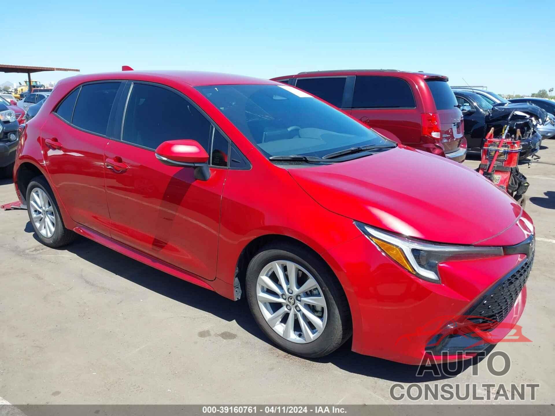TOYOTA COROLLA 2023 - JTND4MBE8P3213871