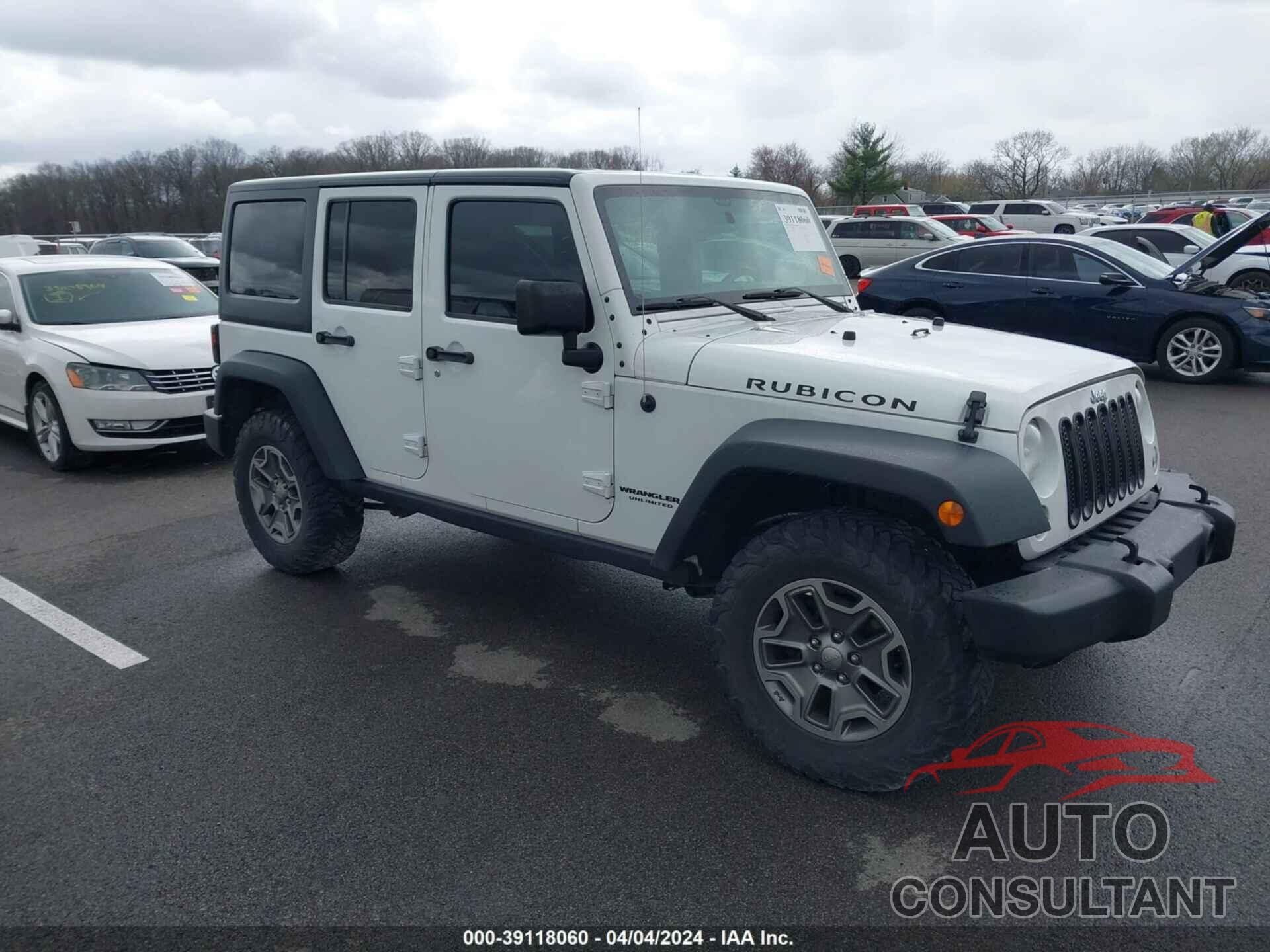 JEEP WRANGLER UNLIMITED 2016 - 1C4BJWFG4GL213412