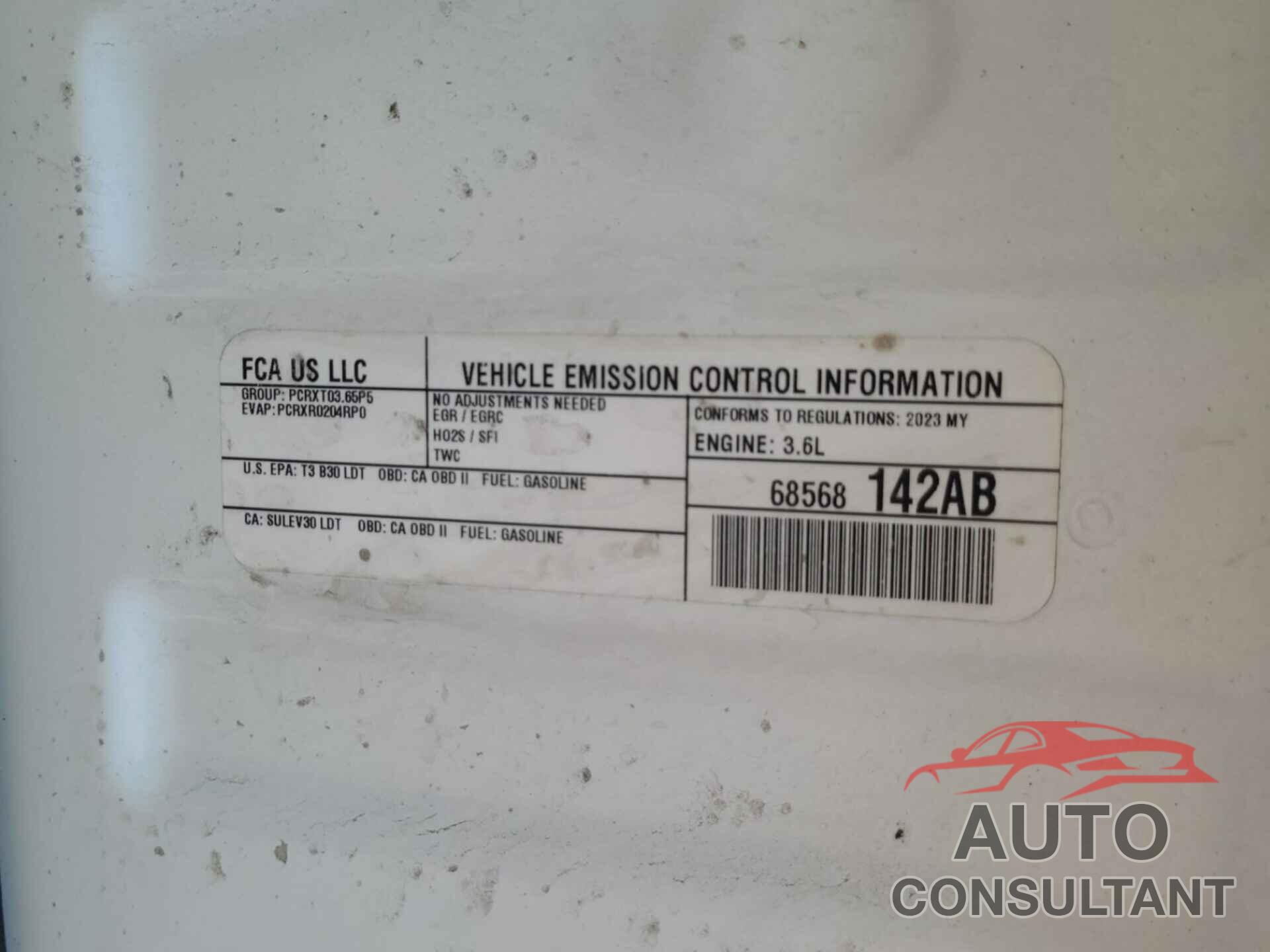 JEEP GRAND CHEROKEE 2023 - 1C4RJKAG3P8730783