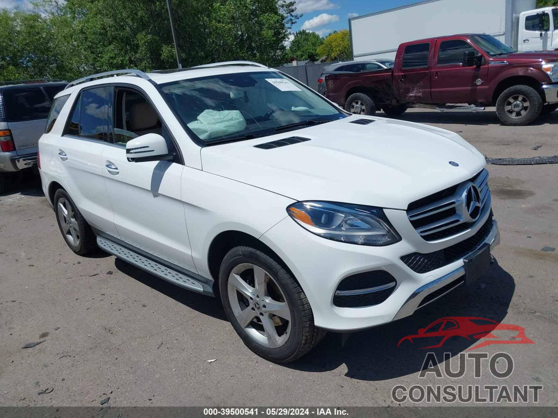 MERCEDES-BENZ GLE 350 2017 - 4JGDA5HB1HA927561