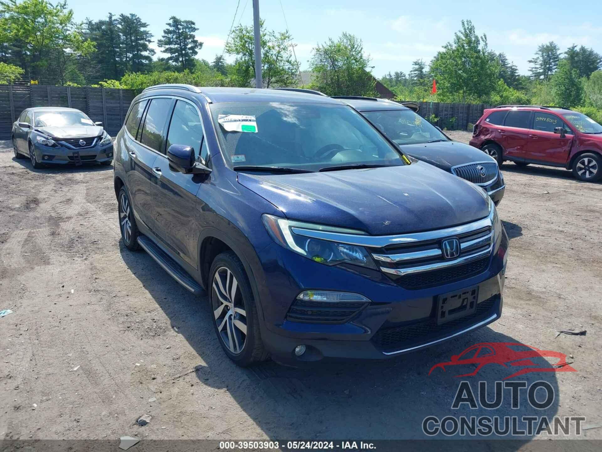 HONDA PILOT 2016 - 5FNYF6H9XGB046261