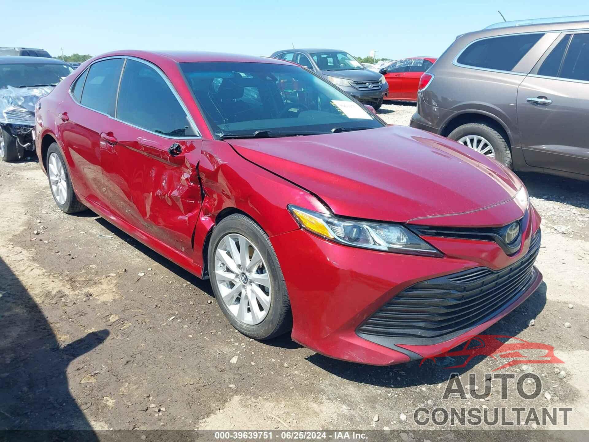 TOYOTA CAMRY 2019 - 4T1B11HK1KU761774