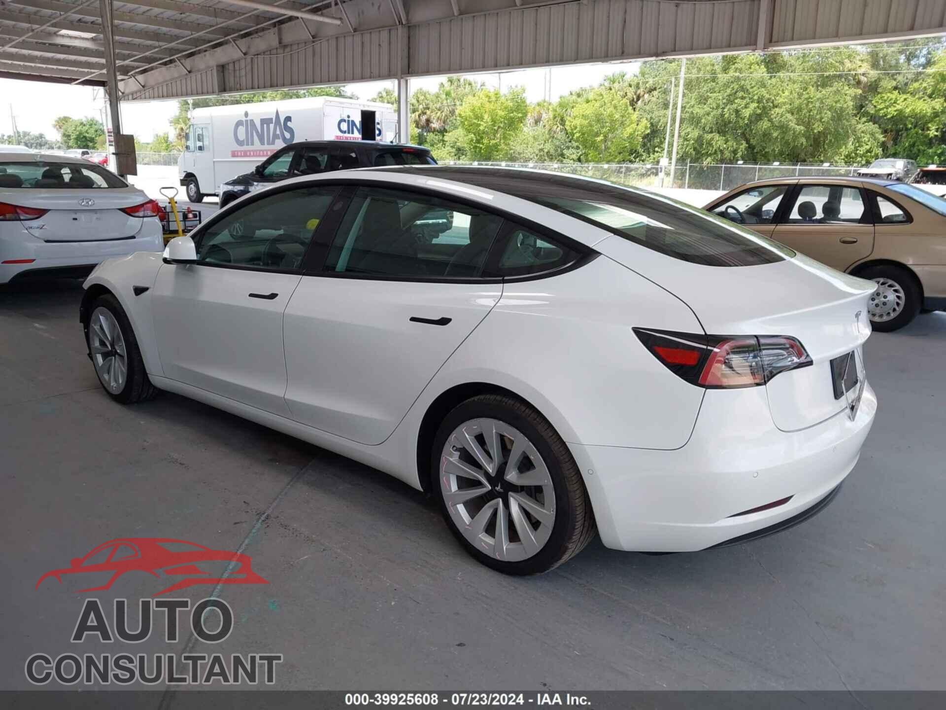 TESLA MODEL 3 2022 - 5YJ3E1EB0NF192480