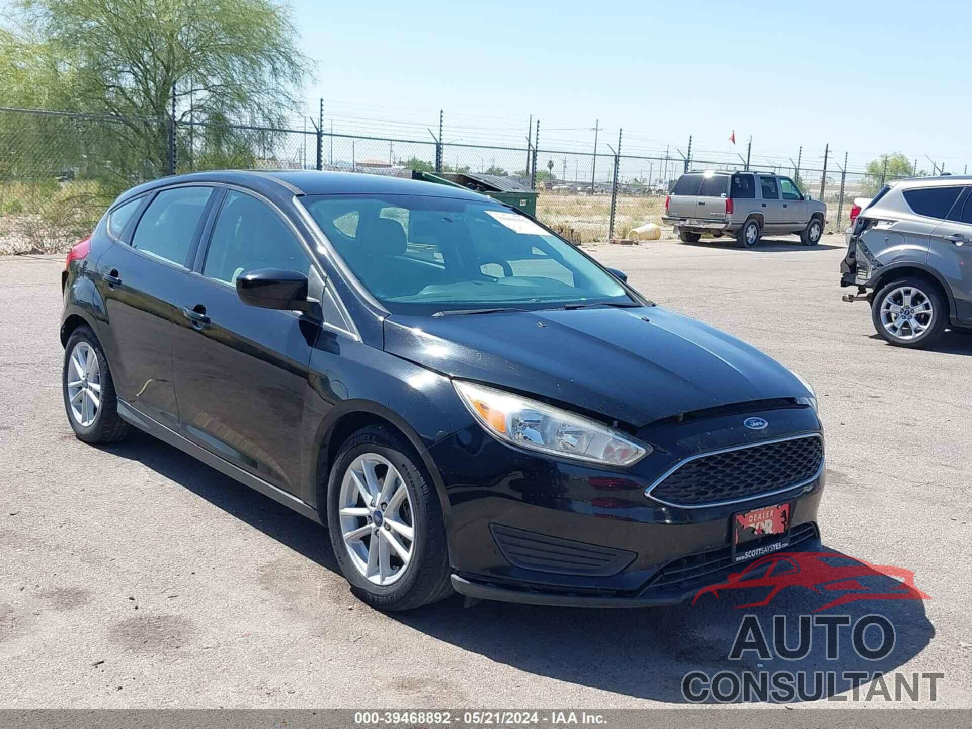 FORD FOCUS 2018 - 1FADP3K25JL242074