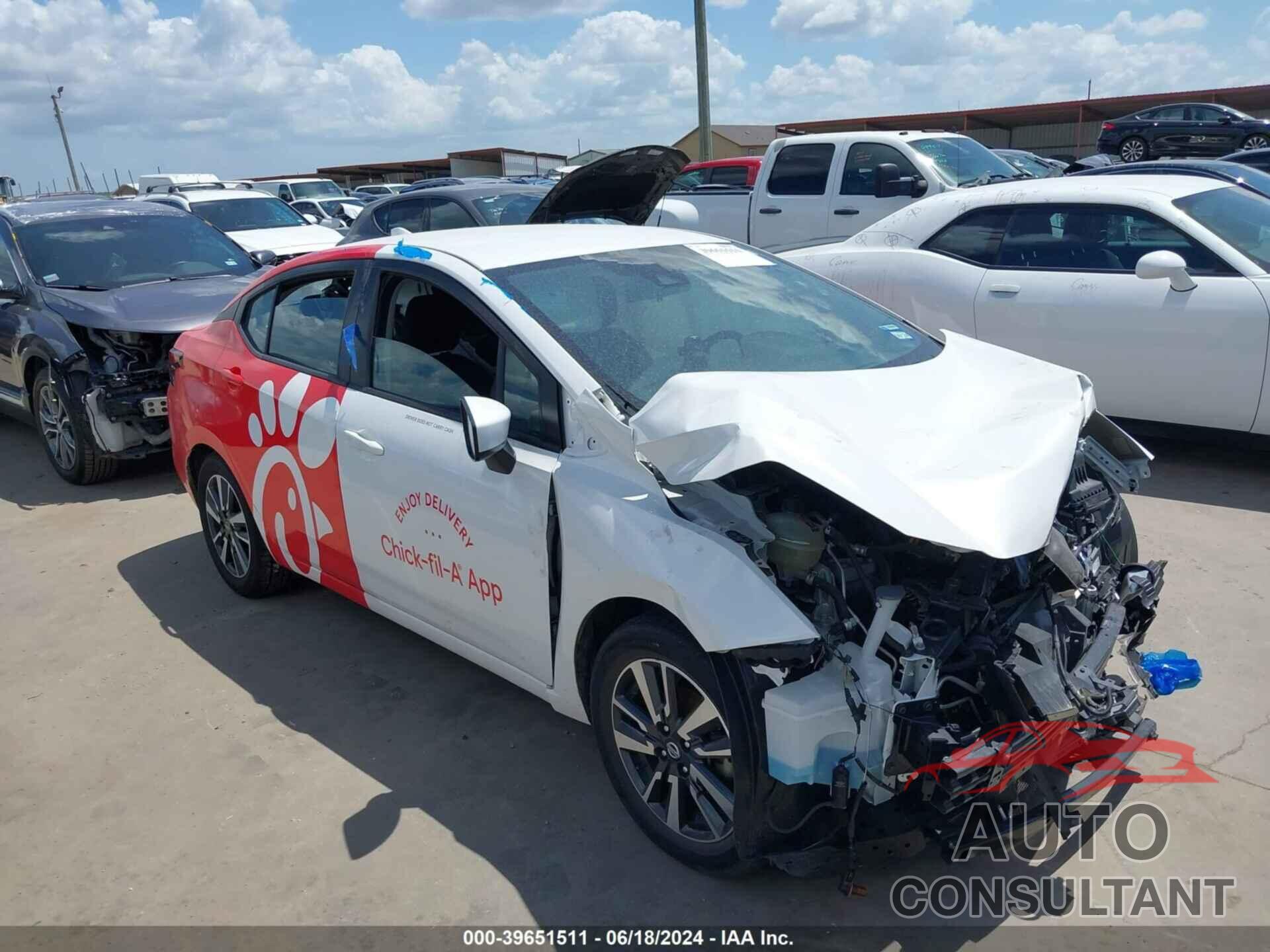 NISSAN VERSA 2022 - 3N1CN8EV2NL848282