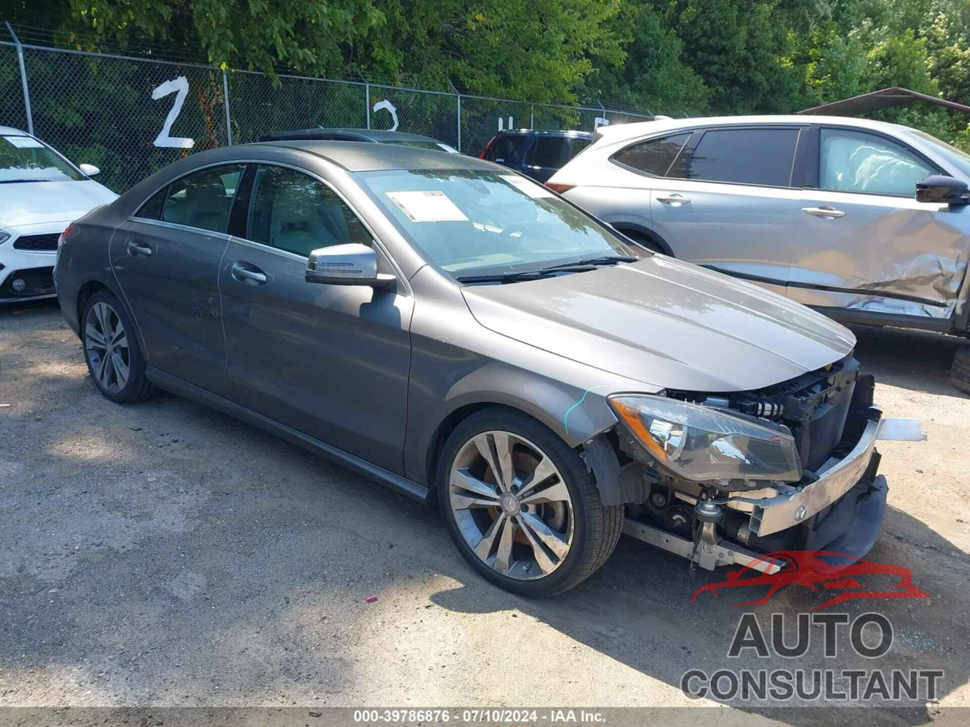 MERCEDES-BENZ CLA 250 2016 - WDDSJ4EB4GN352220