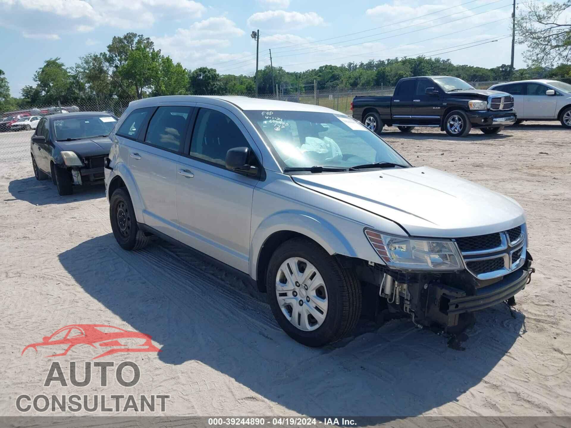 DODGE JOURNEY 2014 - 3C4PDCAB8ET149173