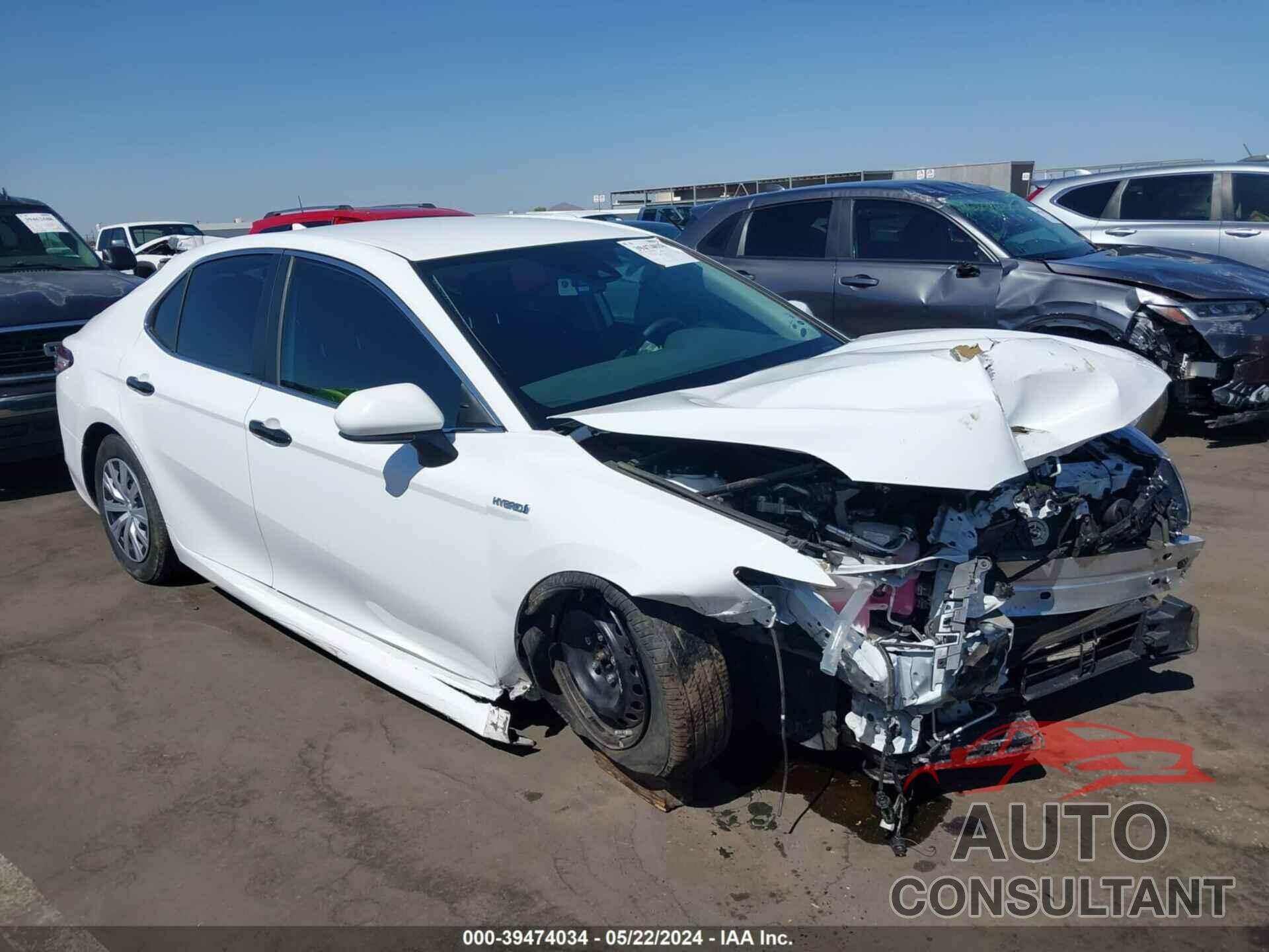 TOYOTA CAMRY 2020 - 4T1C31AK5LU013409