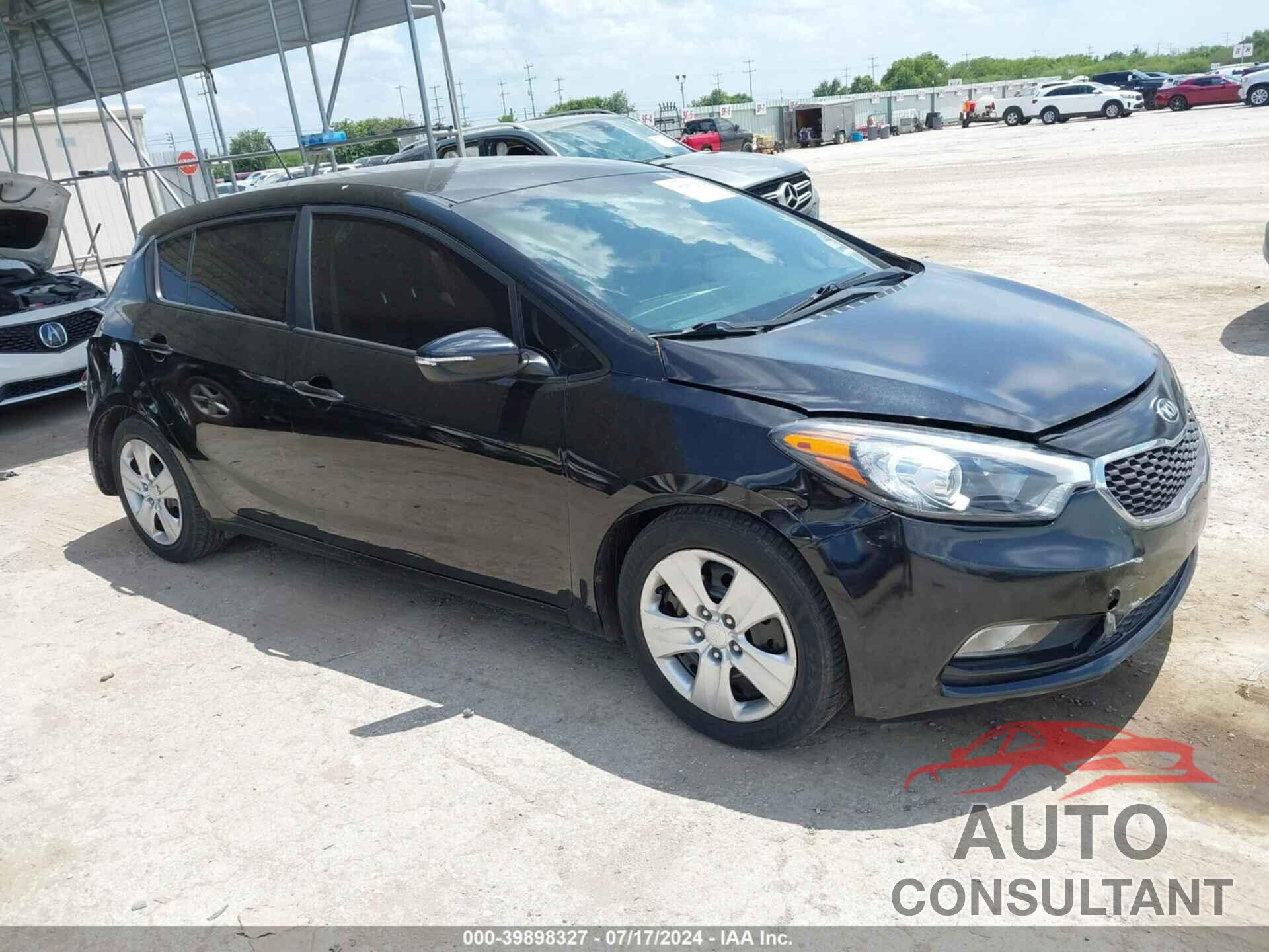 KIA FORTE 2016 - KNAFK5A8XG5572550