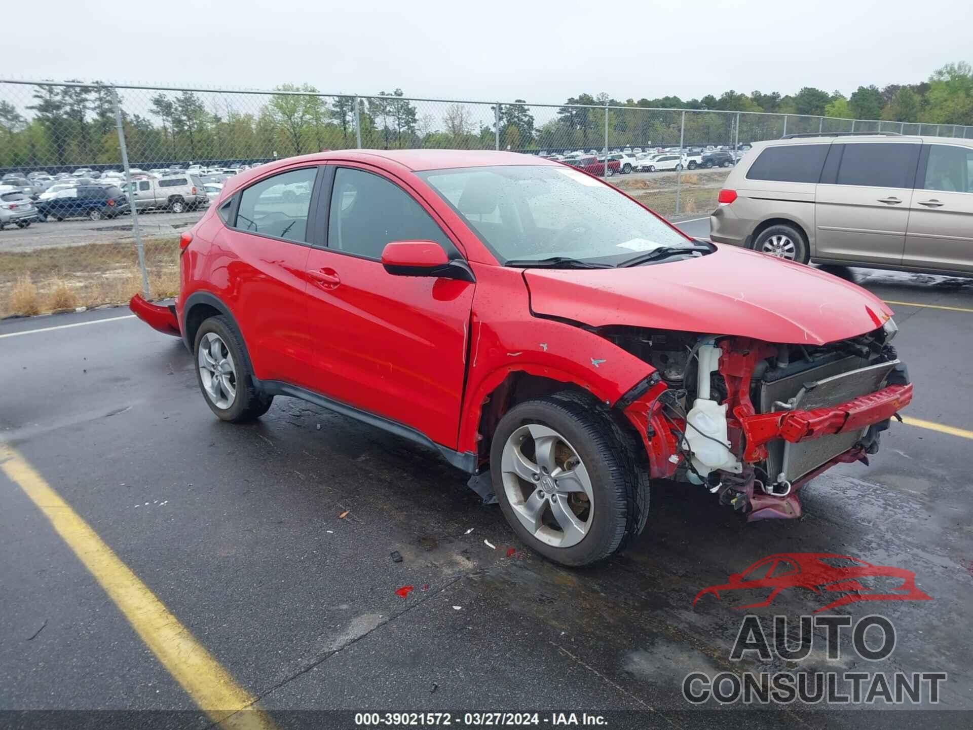 HONDA HR-V 2017 - 3CZRU6H36HG703990