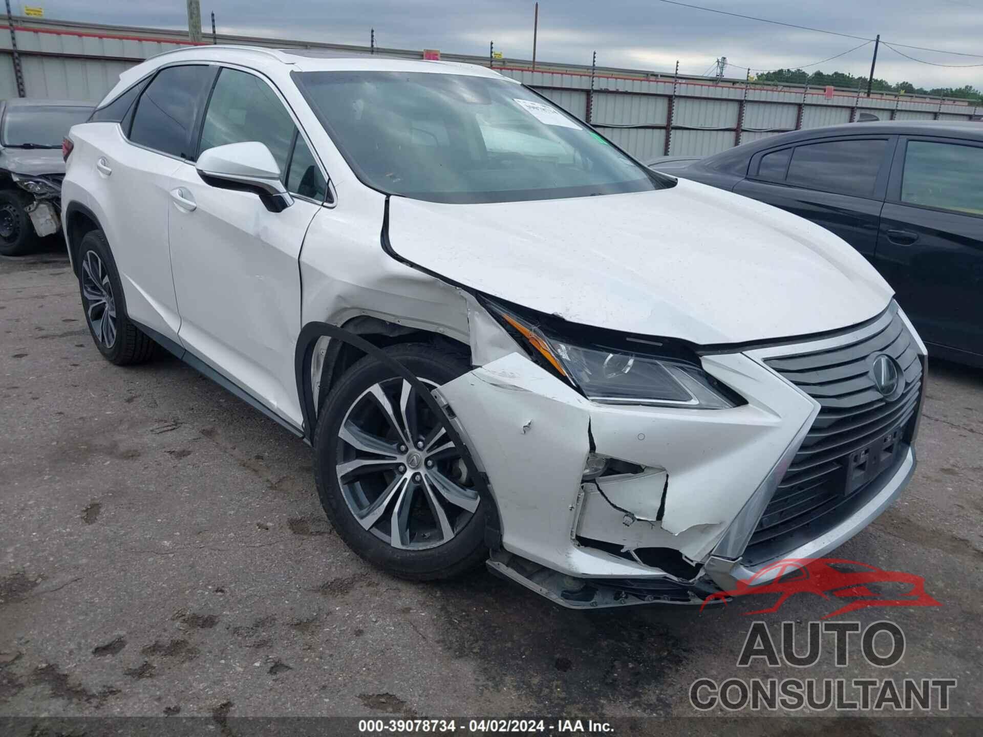 LEXUS RX 2017 - 2T2ZZMCA3HC064183