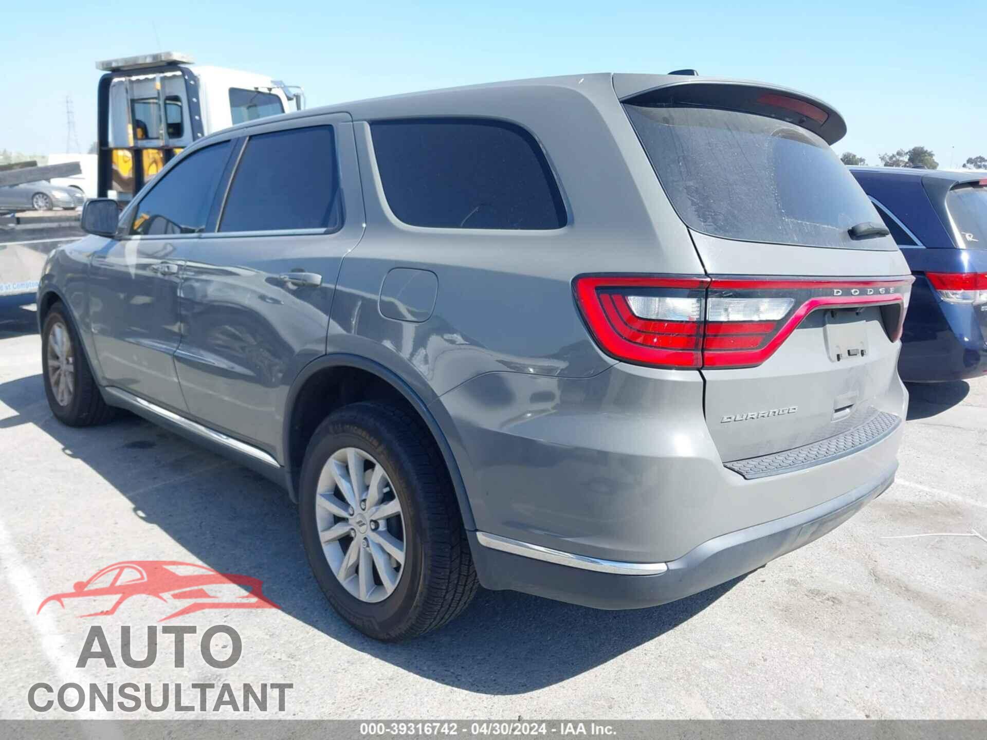 DODGE DURANGO 2021 - 1C4RDHAG7MC661308