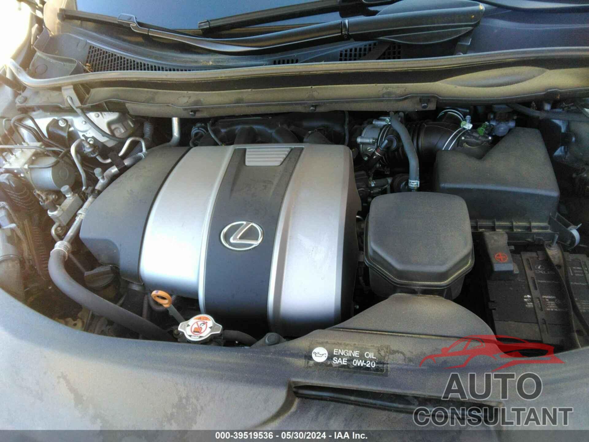 LEXUS RX 350 2019 - 2T2ZZMCA7KC128331