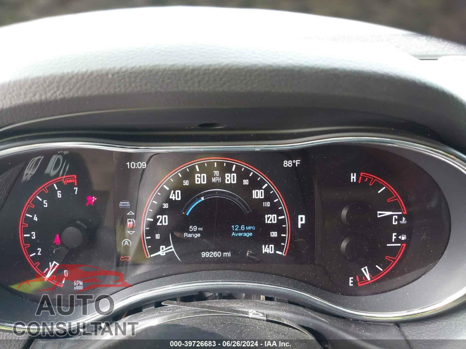 DODGE DURANGO 2017 - 1C4RDJDG9HC893756