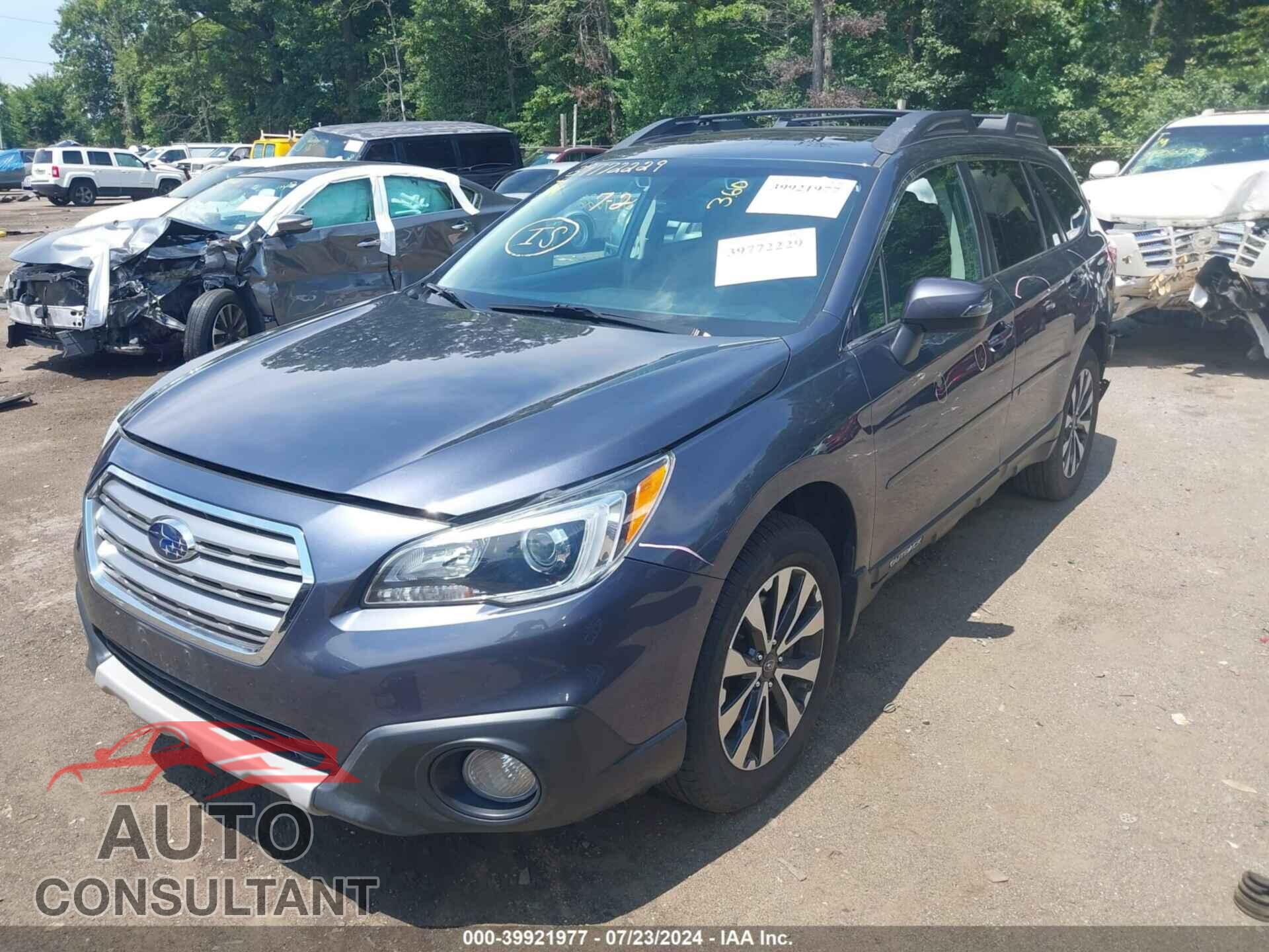 SUBARU OUTBACK 2017 - 4S4BSANC0H3409309