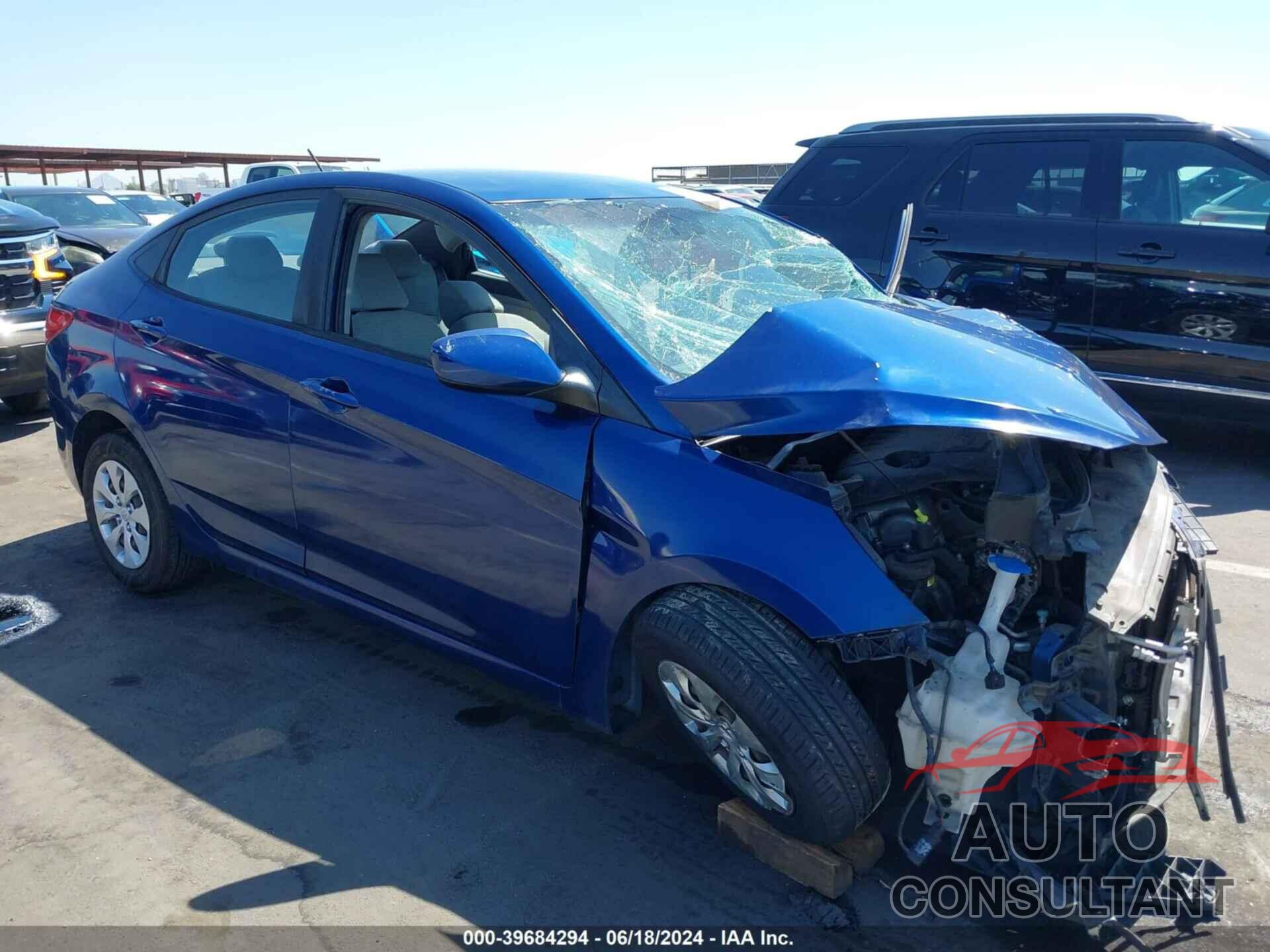 HYUNDAI ACCENT 2017 - KMHCT4AE3HU315395