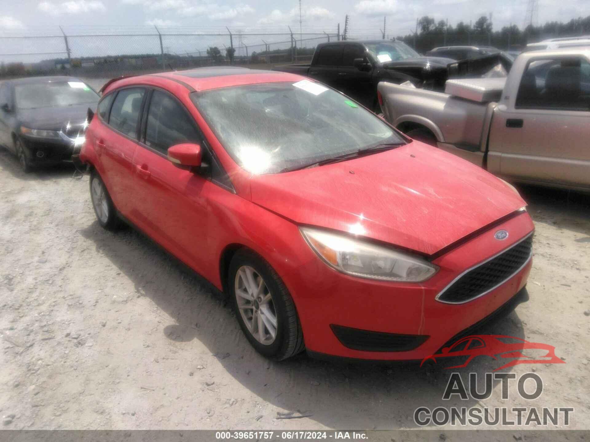 FORD FOCUS 2016 - 1FADP3K2XGL283745