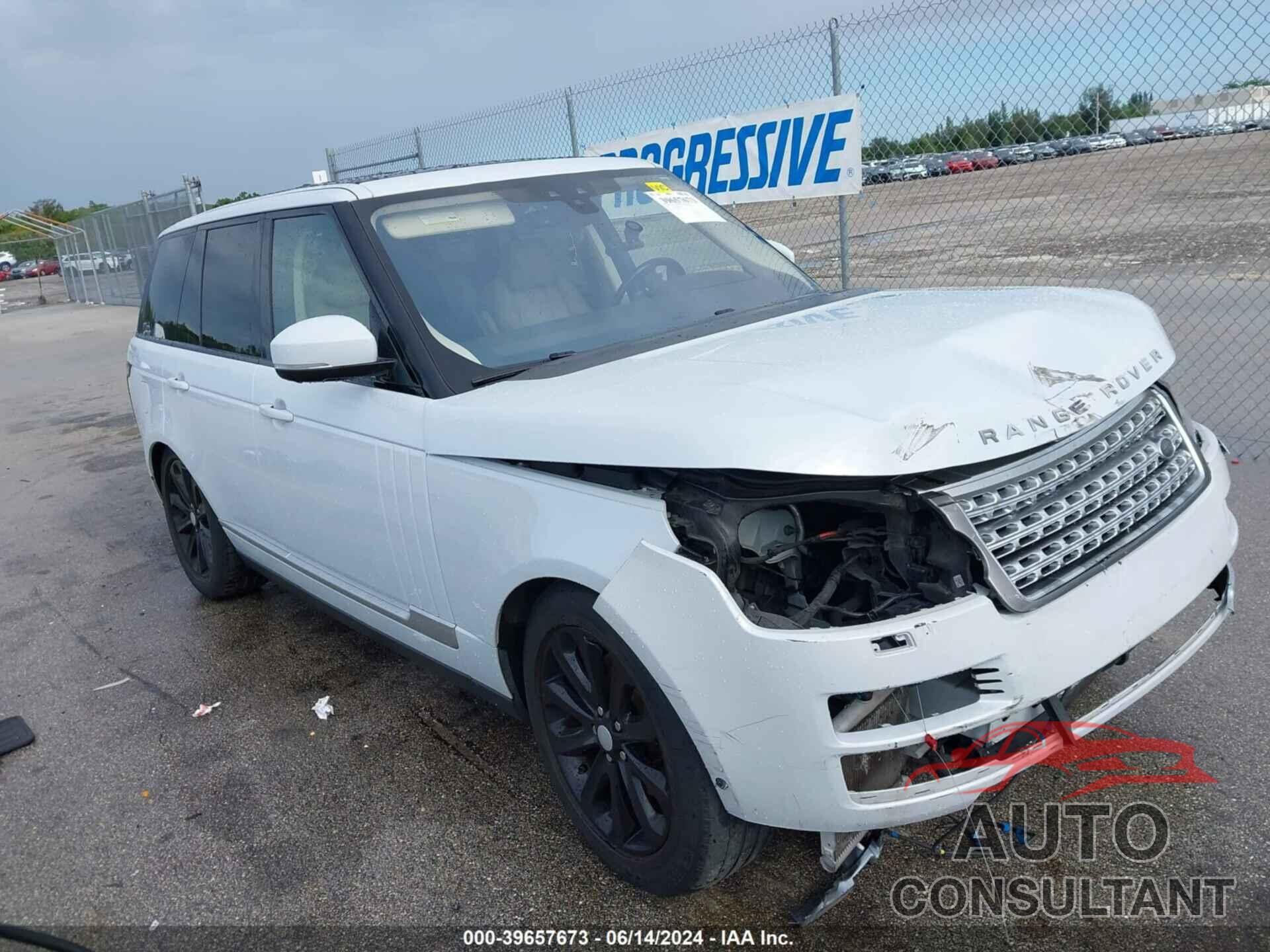 LAND ROVER RANGE ROVER 2017 - SALGS2FK2HA365694