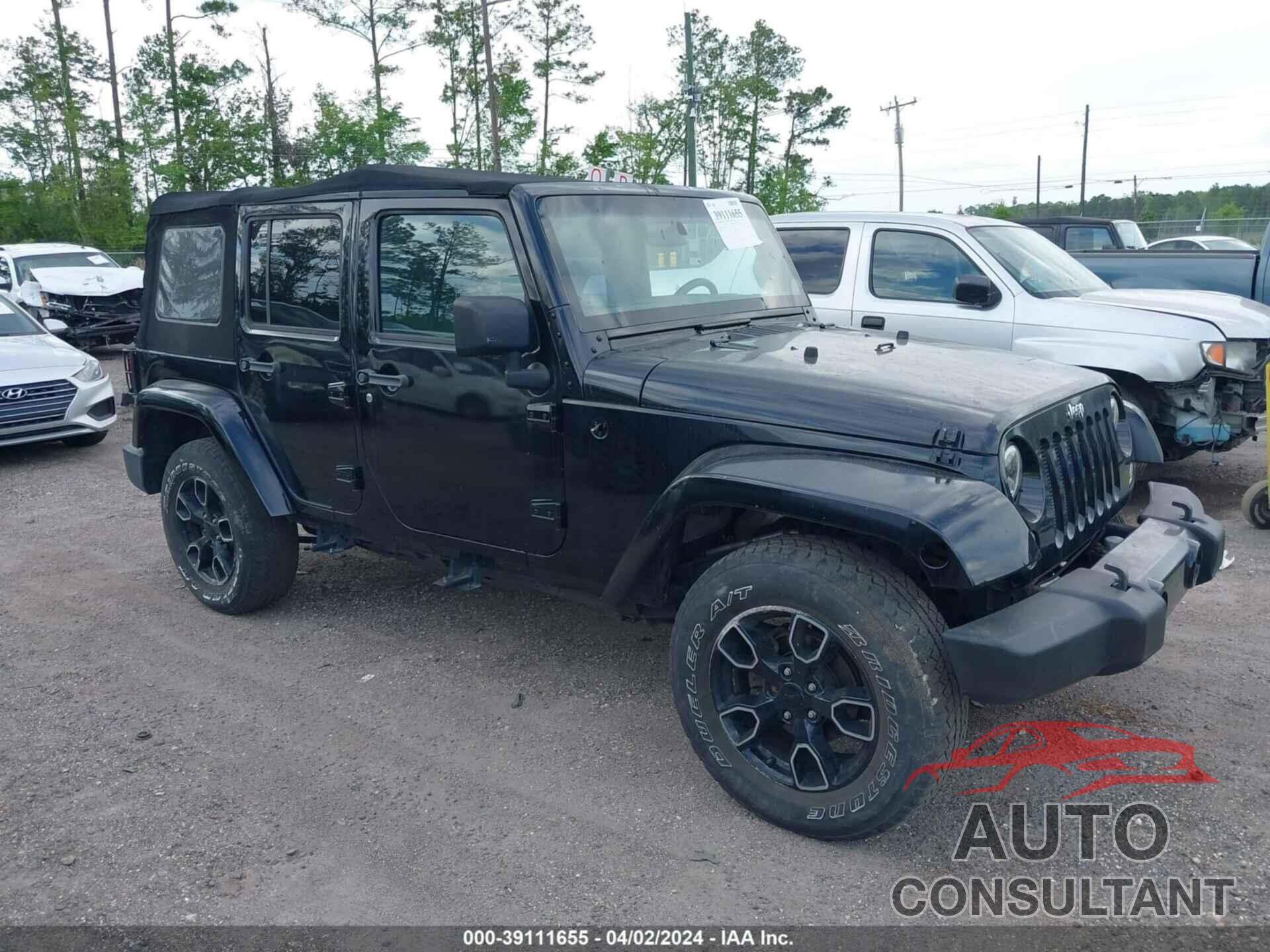 JEEP WRANGLER UNLIMITED 2017 - 1C4BJWEG0HL705549