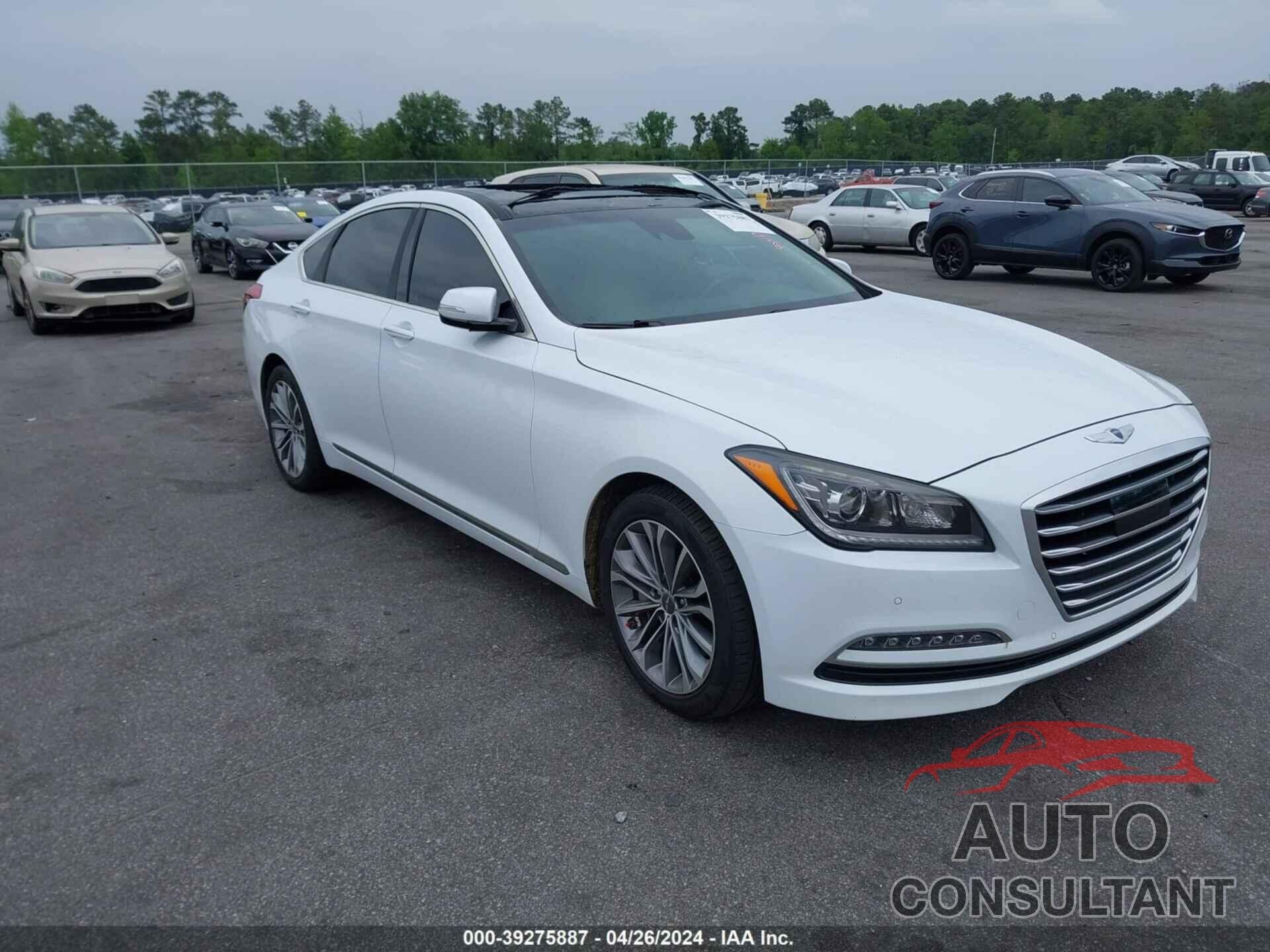 HYUNDAI GENESIS 2016 - KMHGN4JE4GU128922