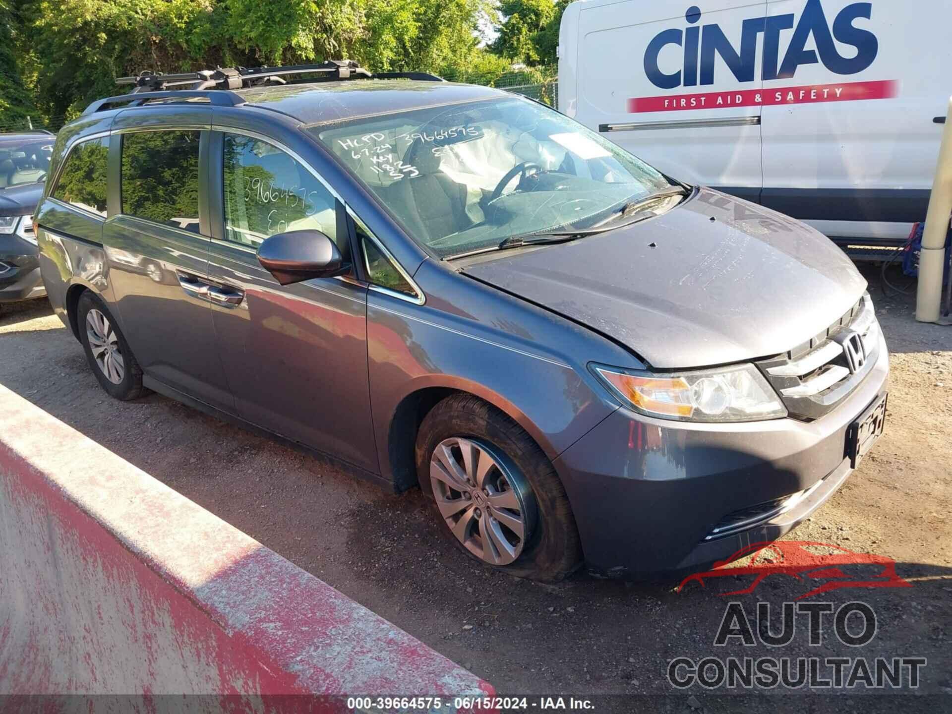 HONDA ODYSSEY 2016 - 5FNRL5H39GB081182