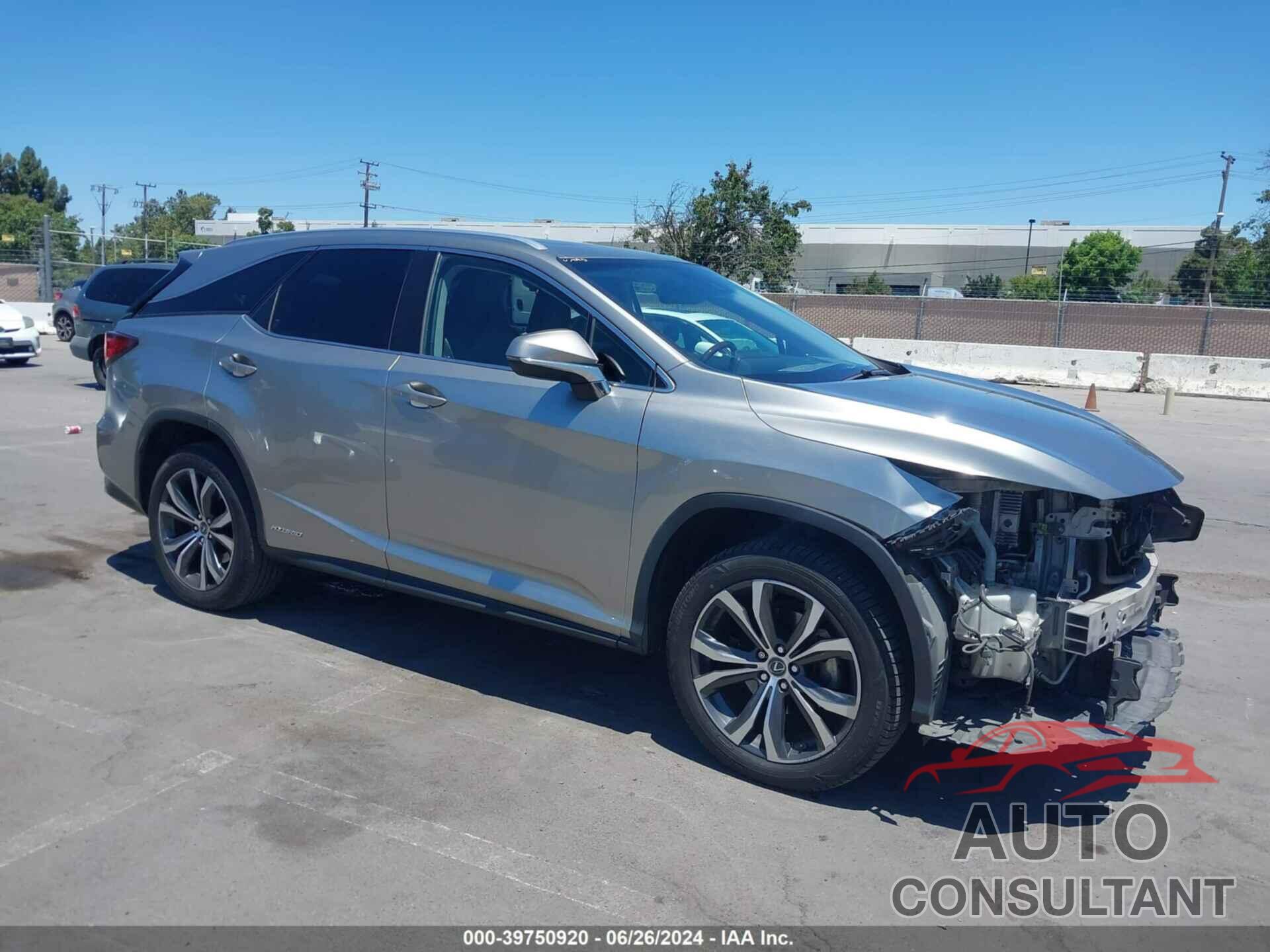 LEXUS RX 450HL 2018 - JTJDGKCA4J2002253