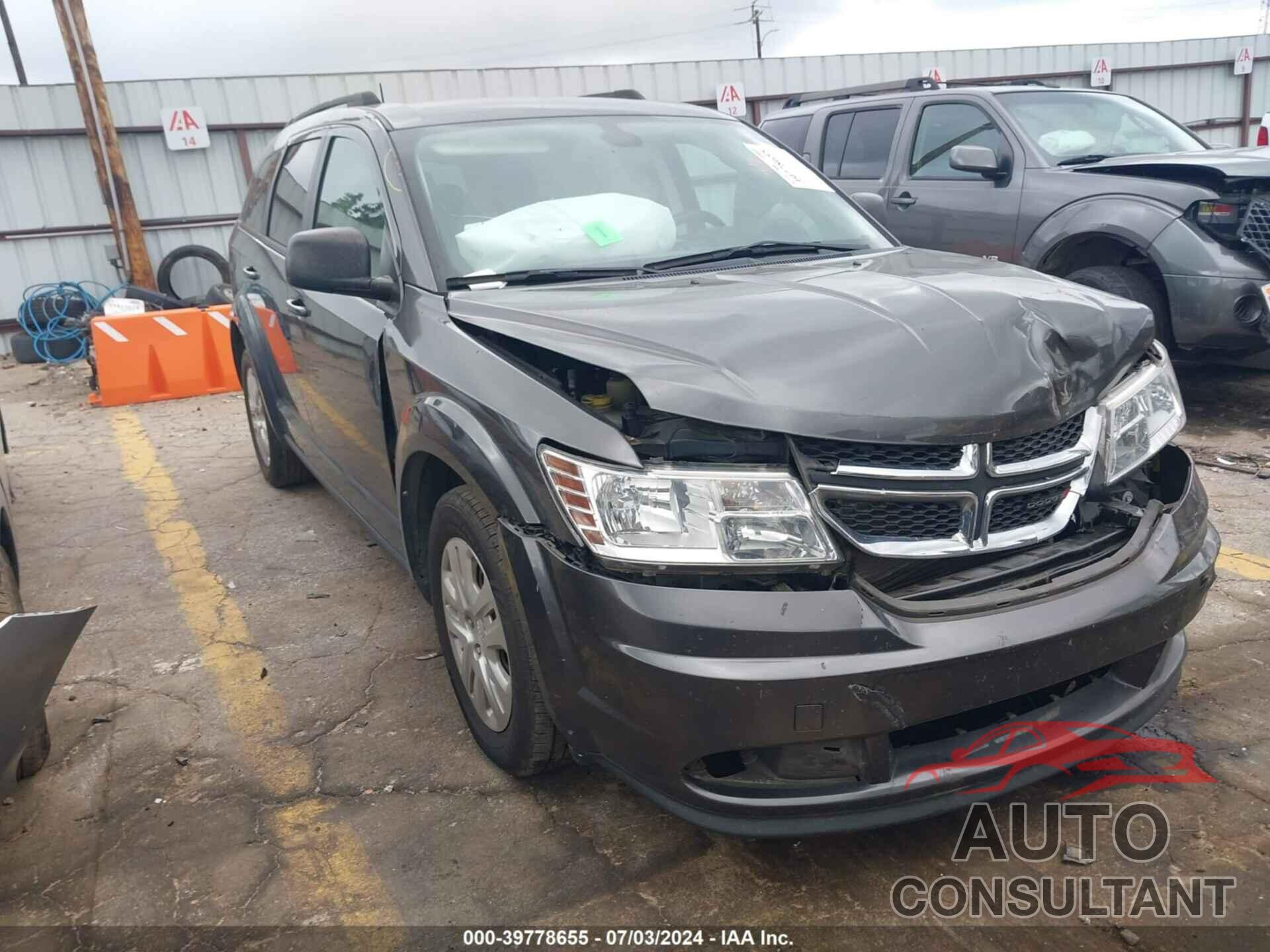 DODGE JOURNEY 2019 - 3C4PDCAB1KT871581