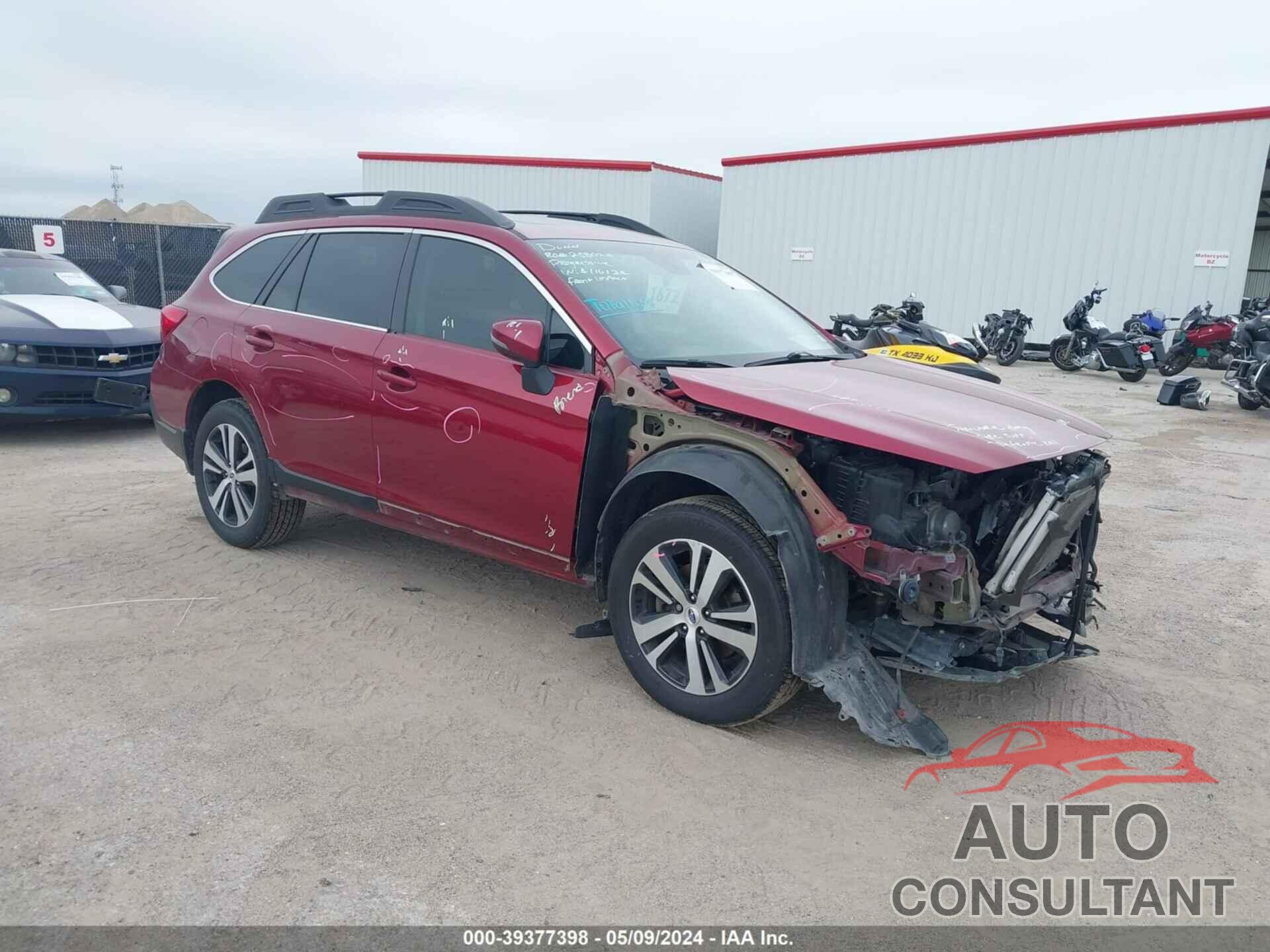 SUBARU OUTBACK 2019 - 4S4BSENC9K3232502