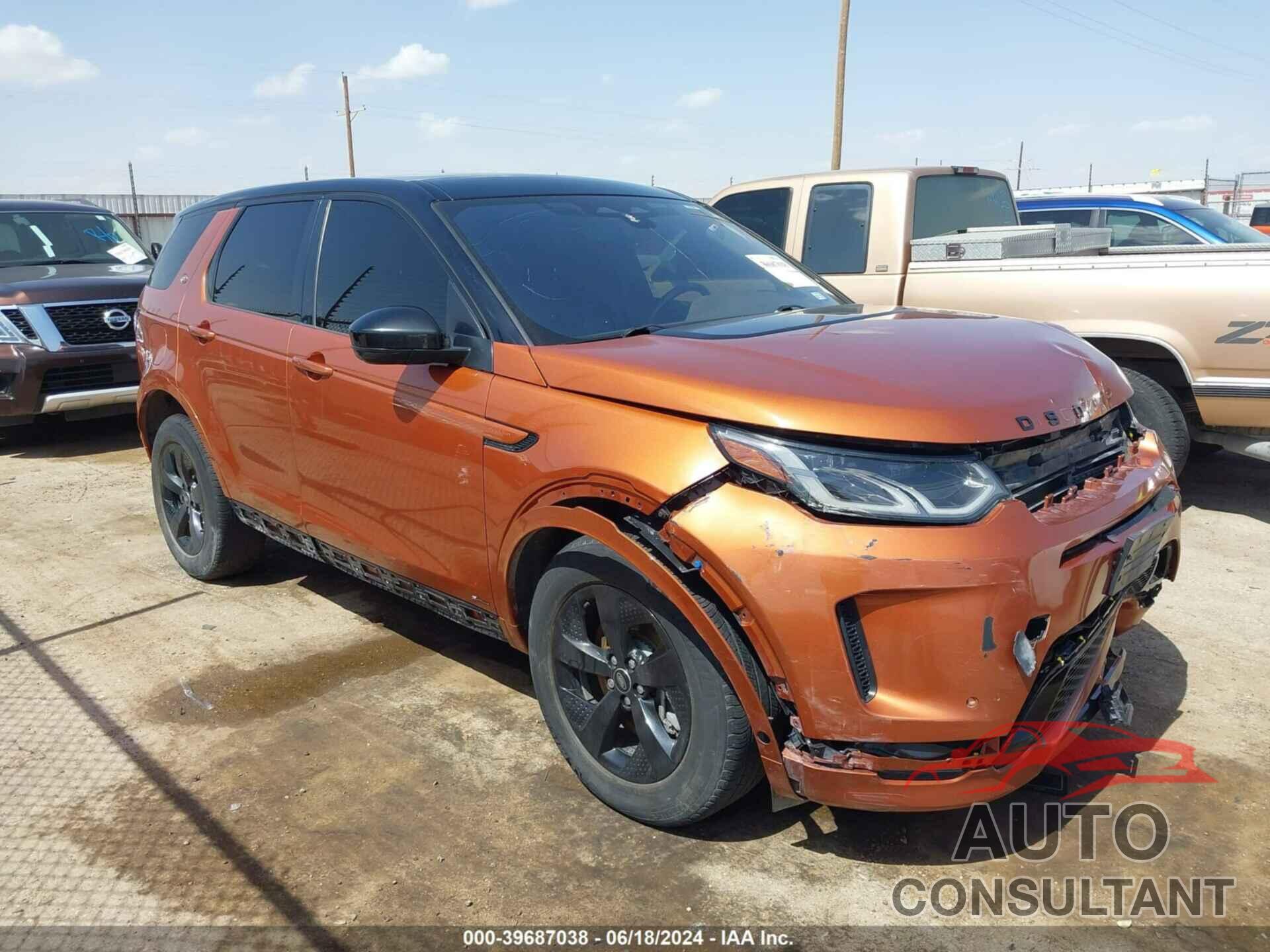LAND ROVER DISCOVERY SPORT 2021 - SALCT2FX3MH904798