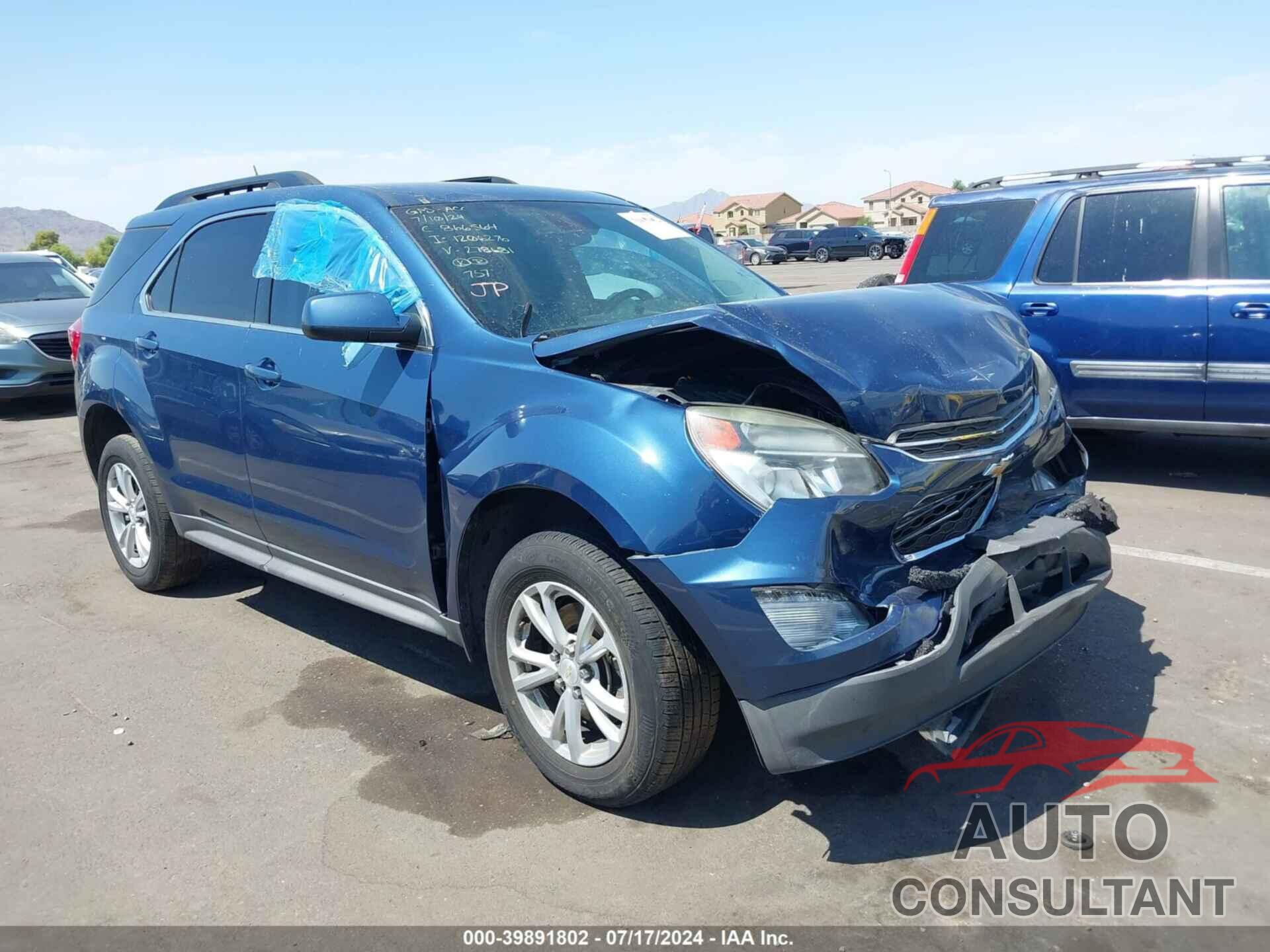 CHEVROLET EQUINOX 2016 - 2GNFLFEK2G6278681