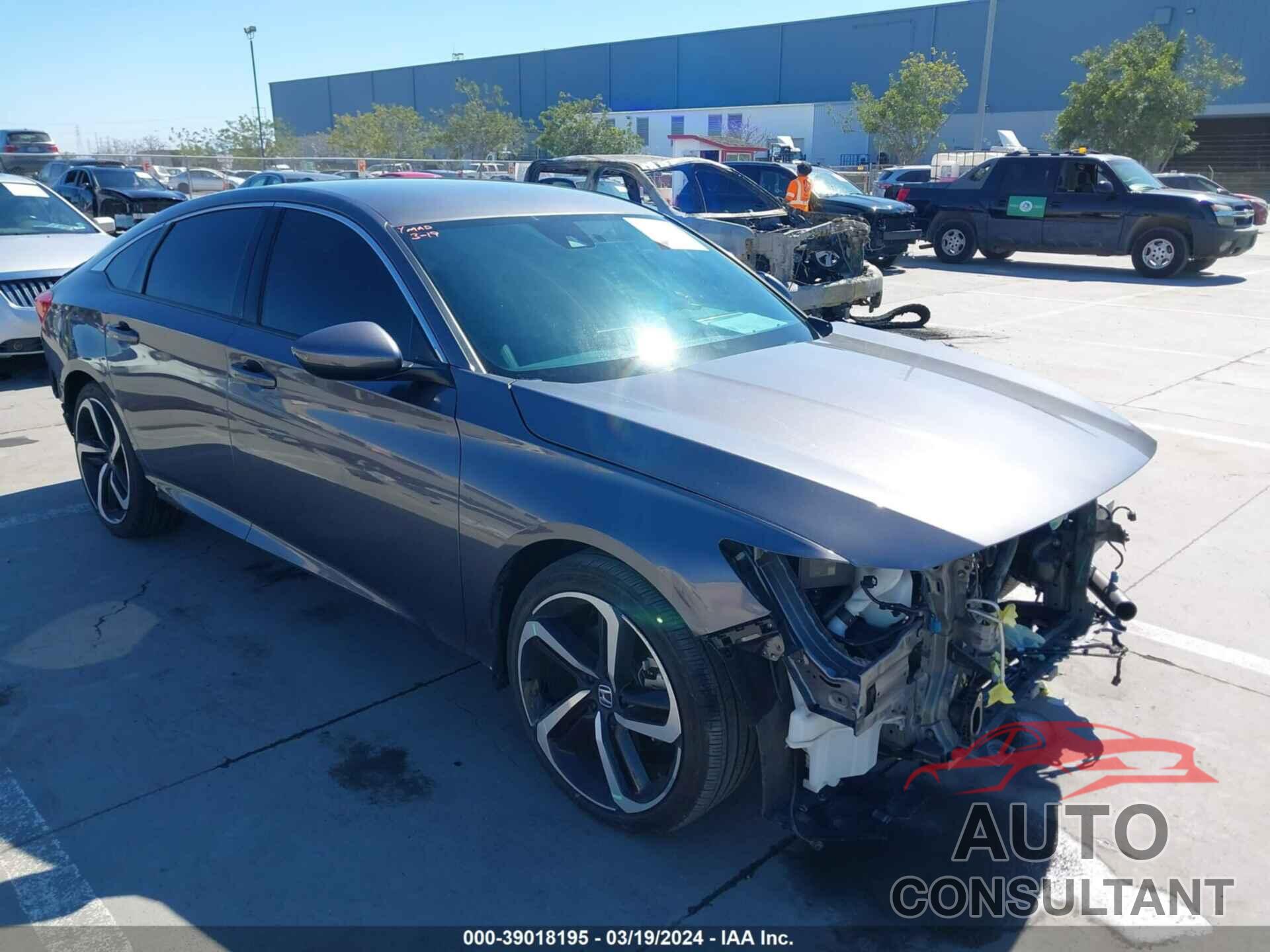 HONDA ACCORD 2018 - 1HGCV1F32JA249483