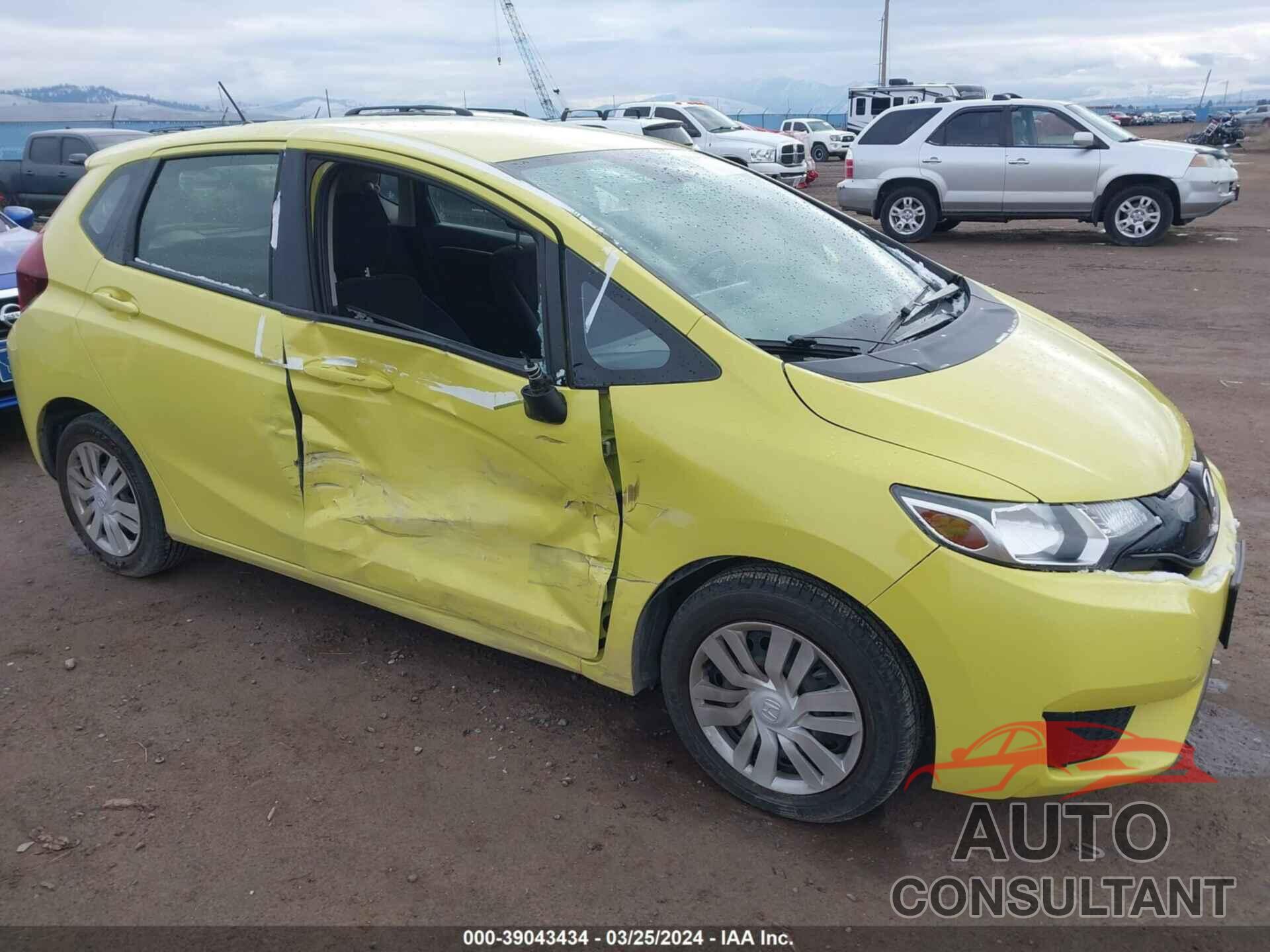 HONDA FIT 2016 - JHMGK5H51GX026614