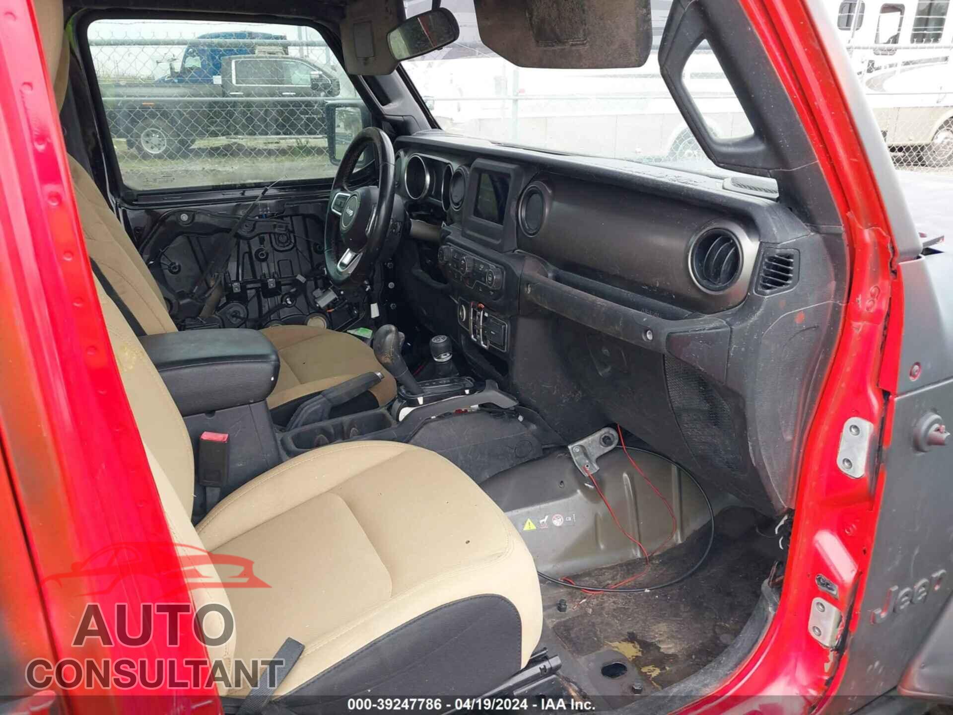 JEEP GLADIATOR 2020 - 1C6HJTAG5LL124949