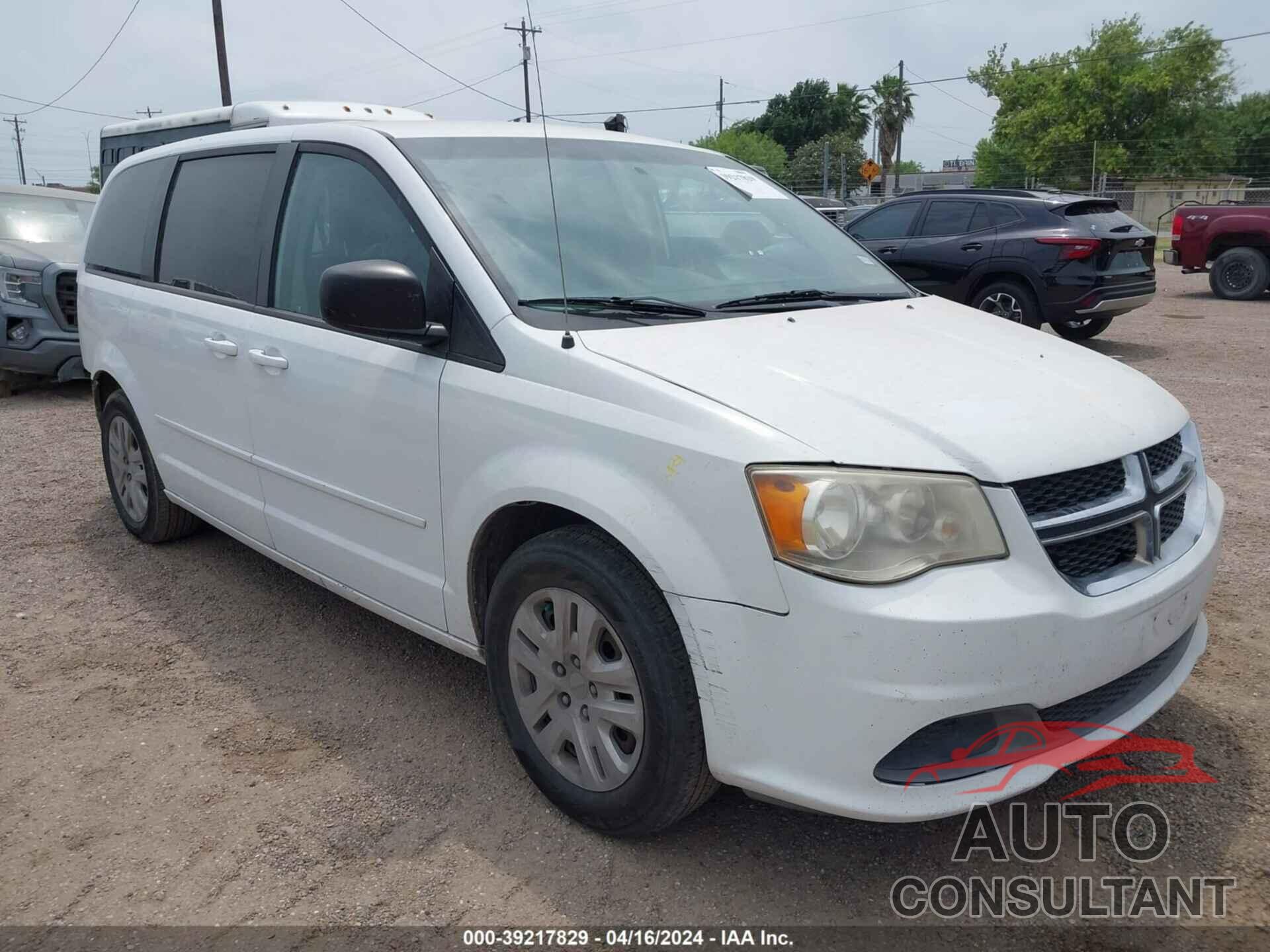 DODGE GRAND CARAVAN 2017 - 2C4RDGBG1HR725591