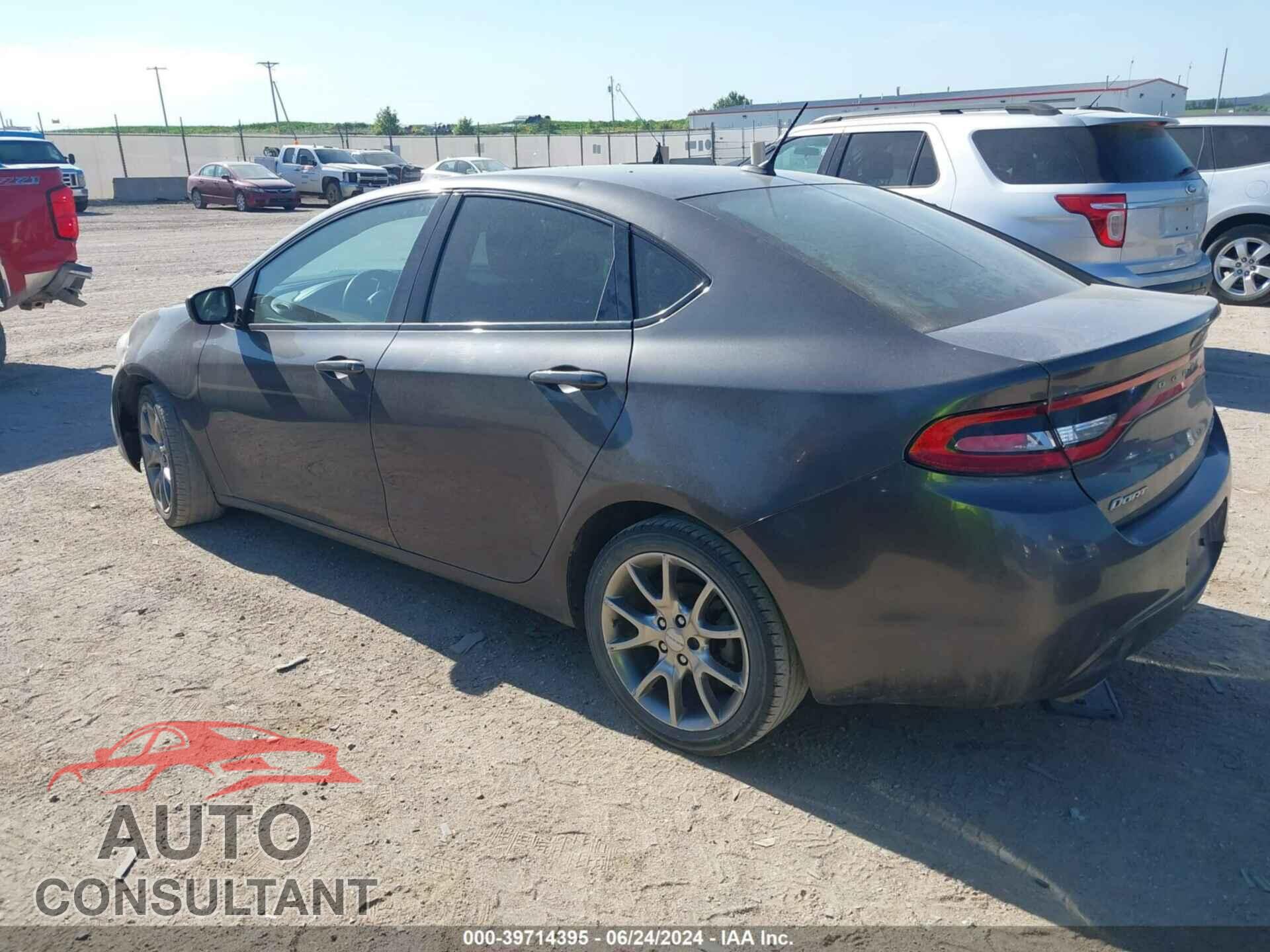 DODGE DART 2015 - 1C3CDFBB6FD201152
