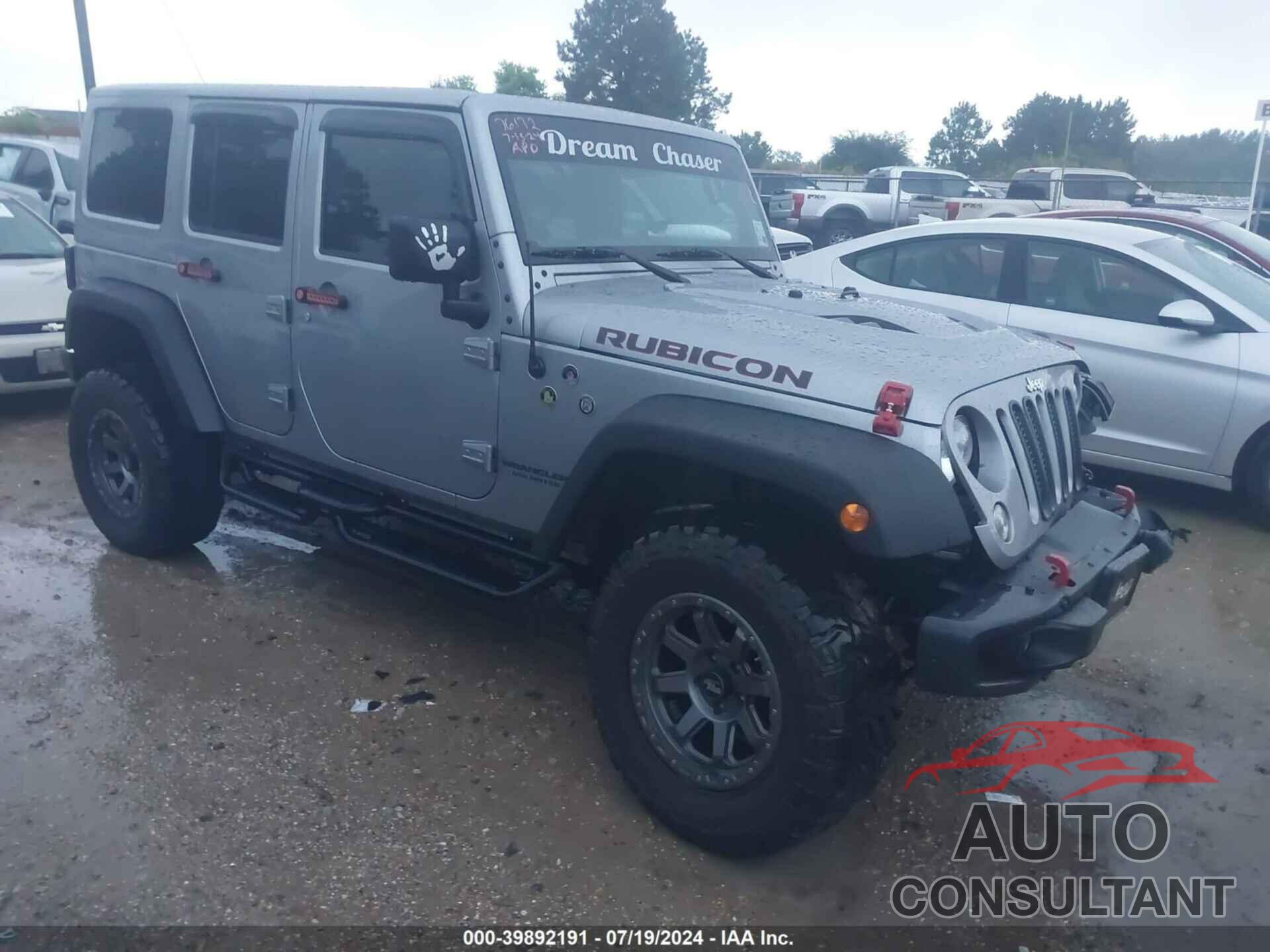 JEEP WRANGLER UNLIMITED 2016 - 1C4HJWFG8GL295493
