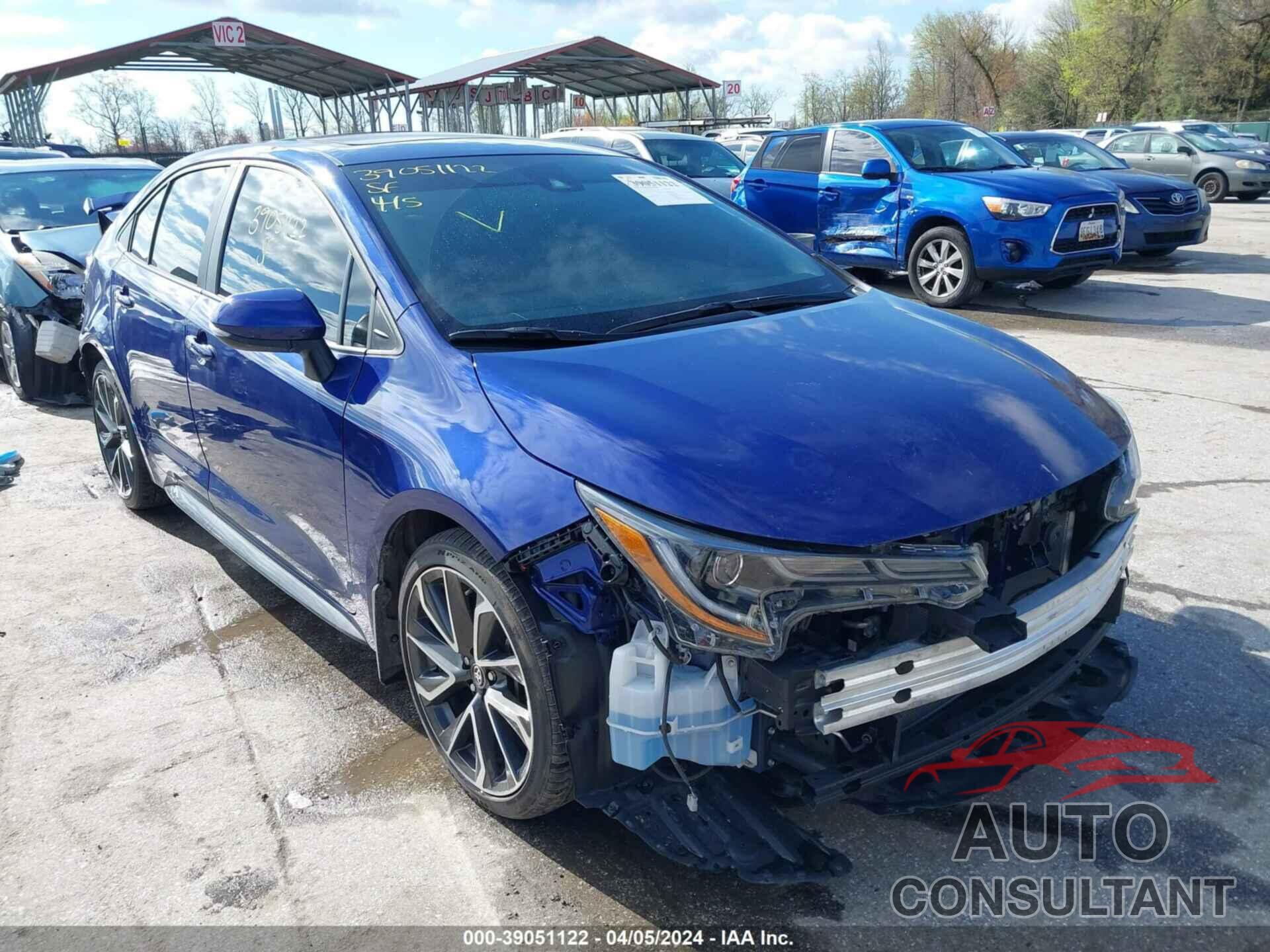 TOYOTA COROLLA 2022 - 5YFP4MCE2NP136368