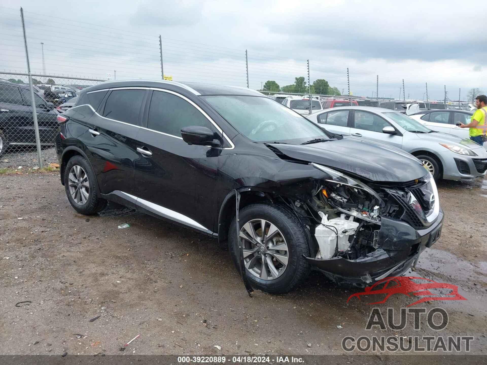 NISSAN MURANO 2018 - 5N1AZ2MG7JN187525