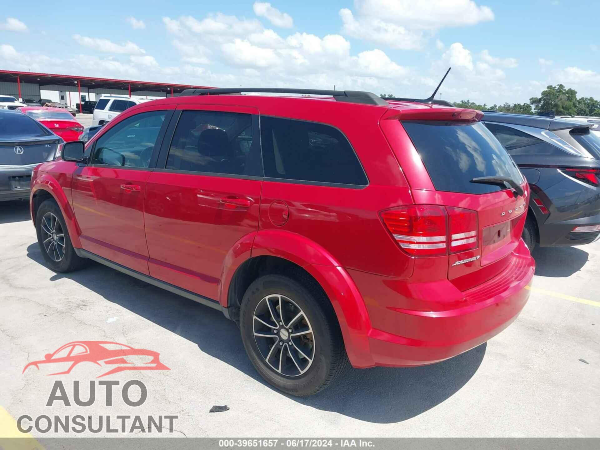 DODGE JOURNEY 2017 - 3C4PDCABXHT581204