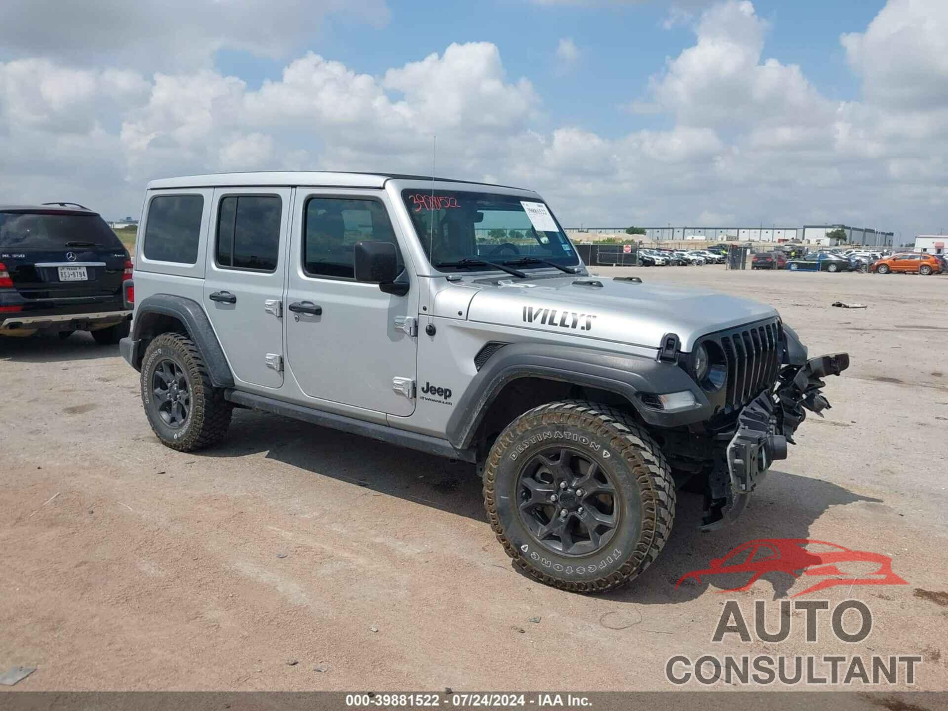JEEP WRANGLER 2023 - 1C4HJXDG7PW510675