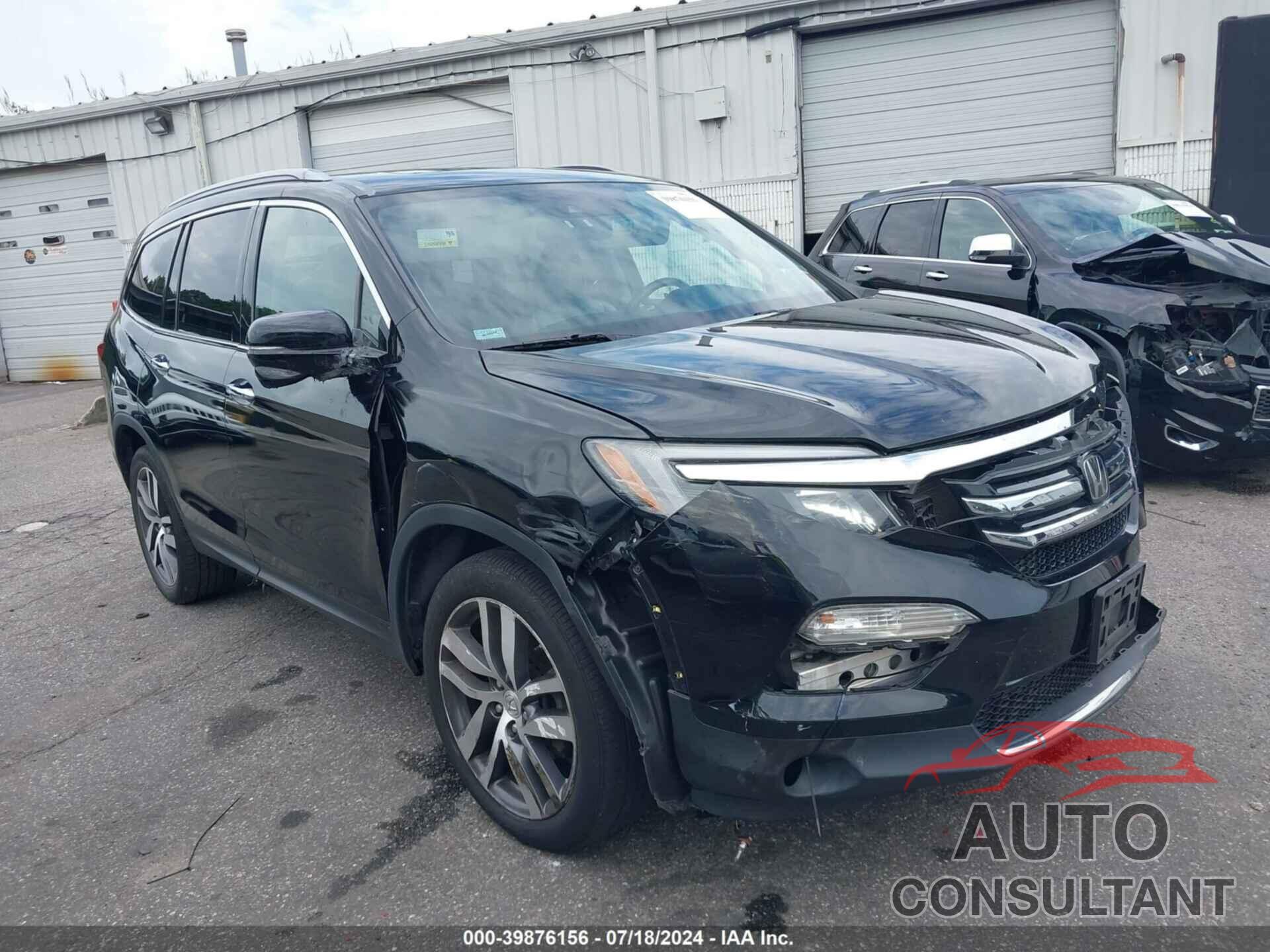 HONDA PILOT 2017 - 5FNYF6H96HB024341