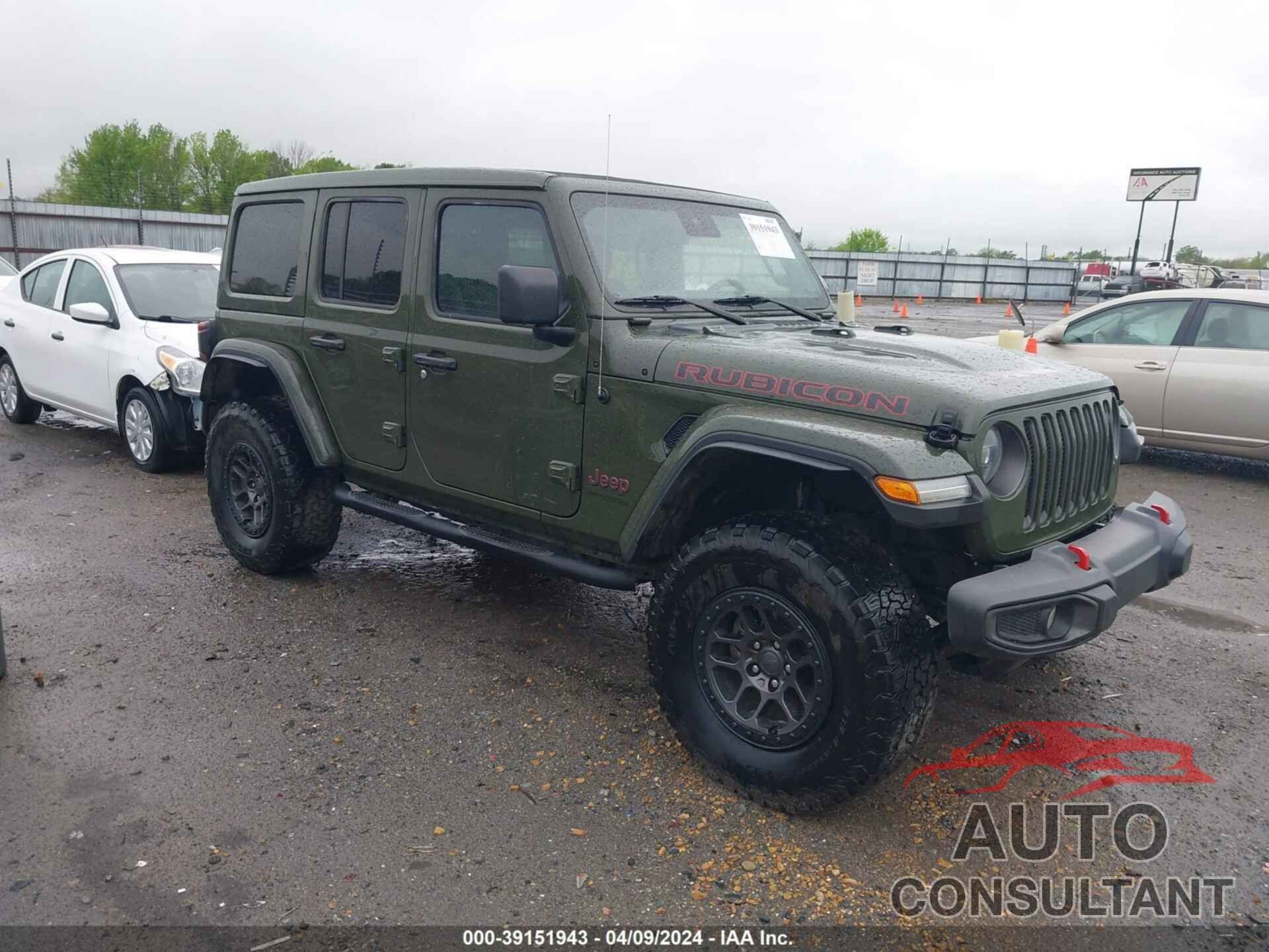 JEEP WRANGLER UNLIMITED 2022 - 1C4JJXFG9NW260805