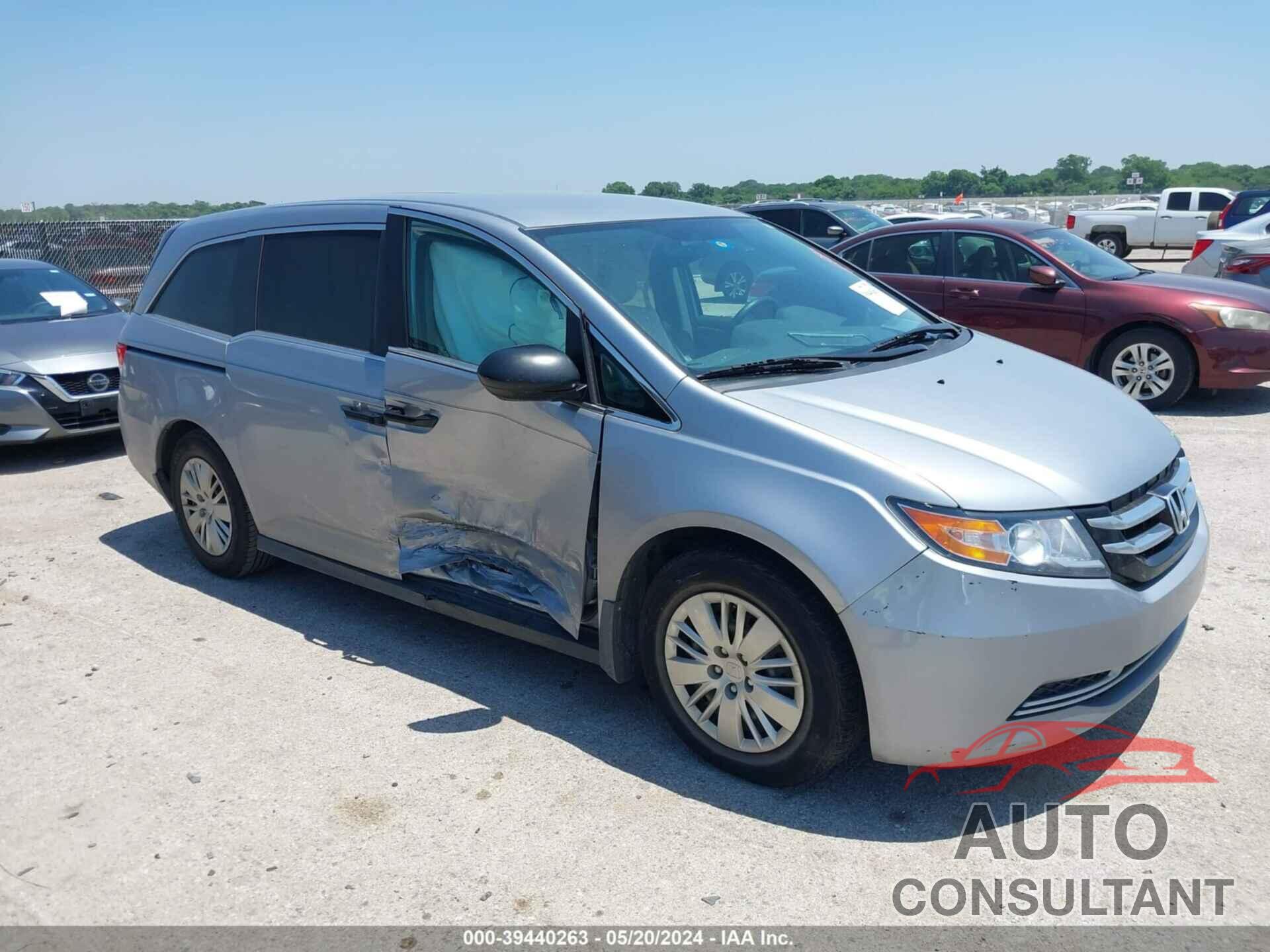 HONDA ODYSSEY 2016 - 5FNRL5H25GB086869